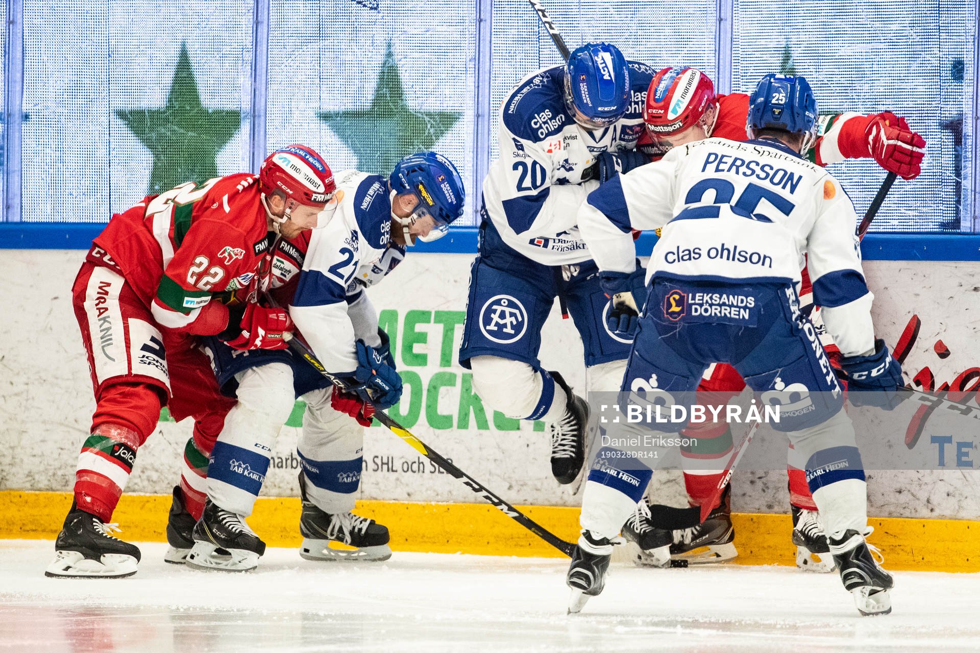 Moras Matt Bailey och Leksands Mattias Ritola och Mattias