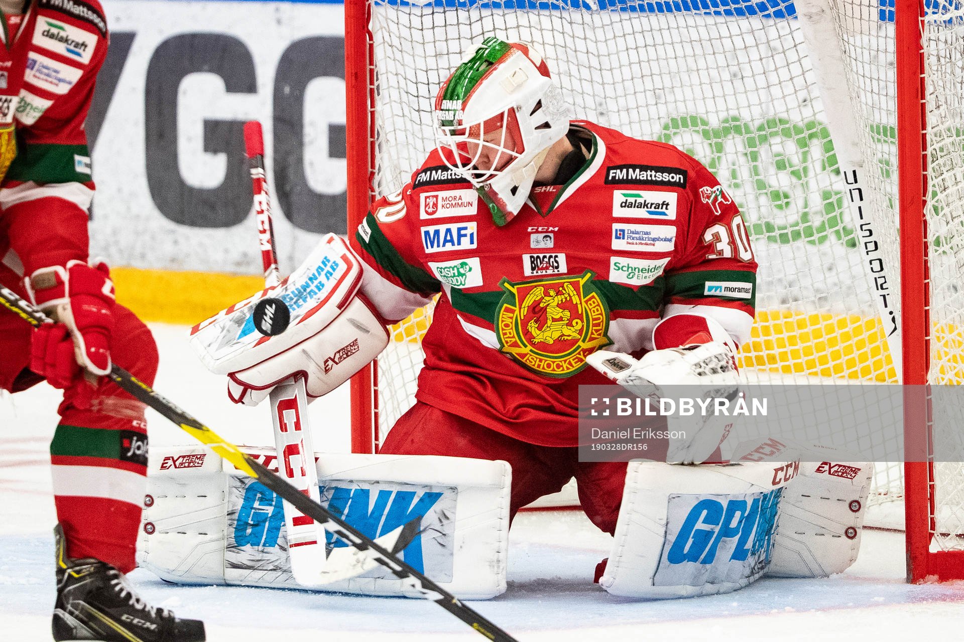 Moras målvakt Janne Juvonen