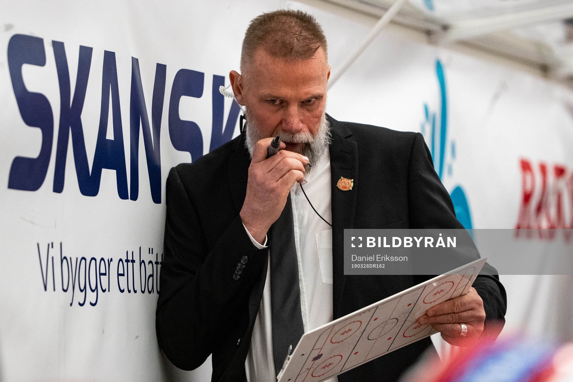 Moras tränare Mats Lusth