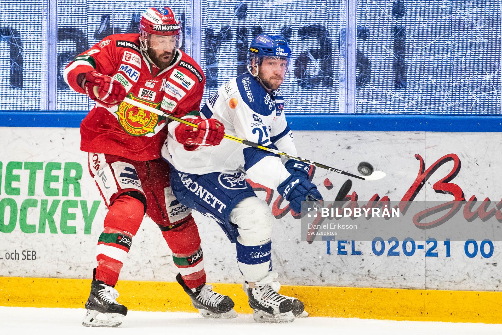 Moras Andrew Rowe och Leksands Linus Persson