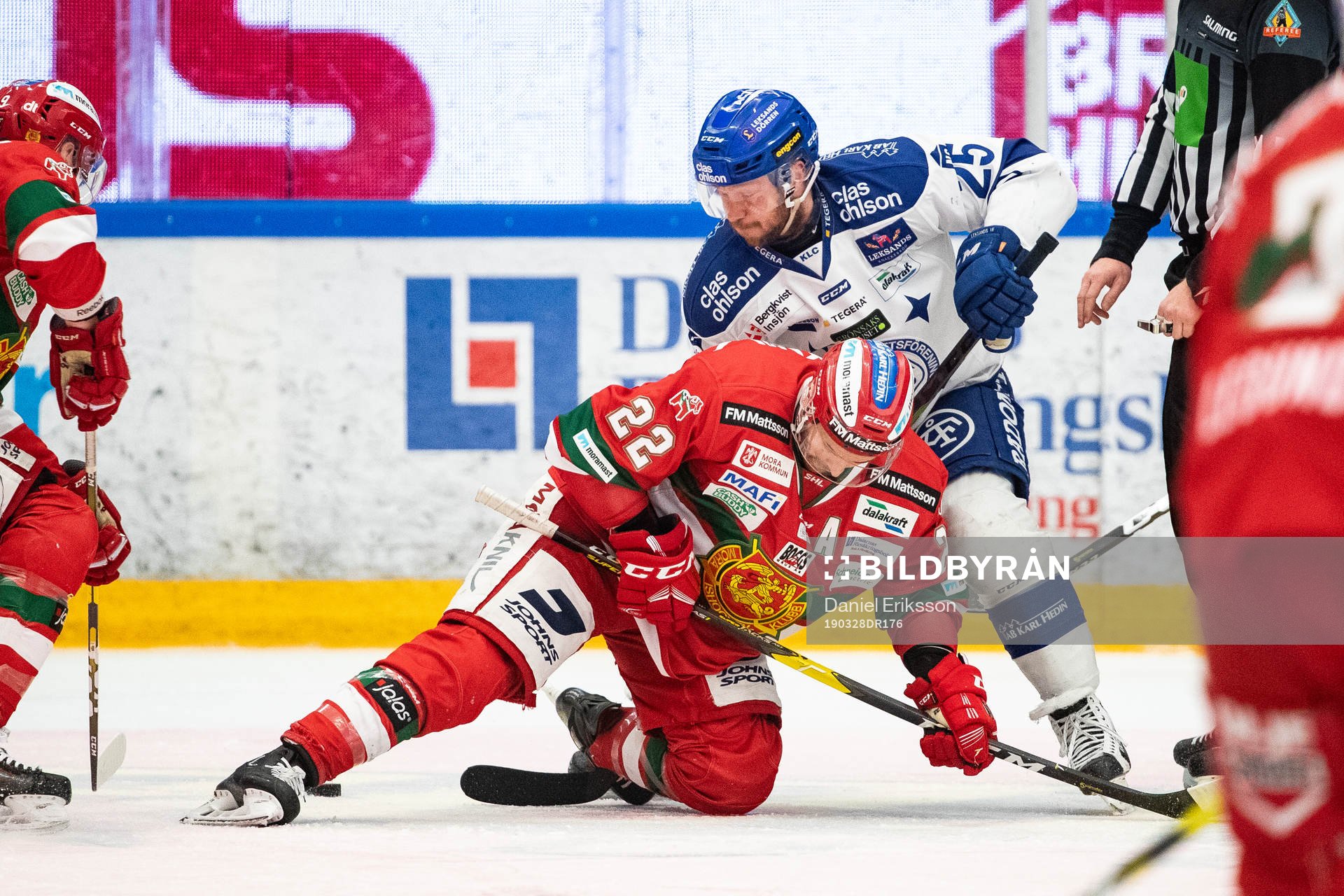 Moras Matt Bailey och Leksands Linus Persson