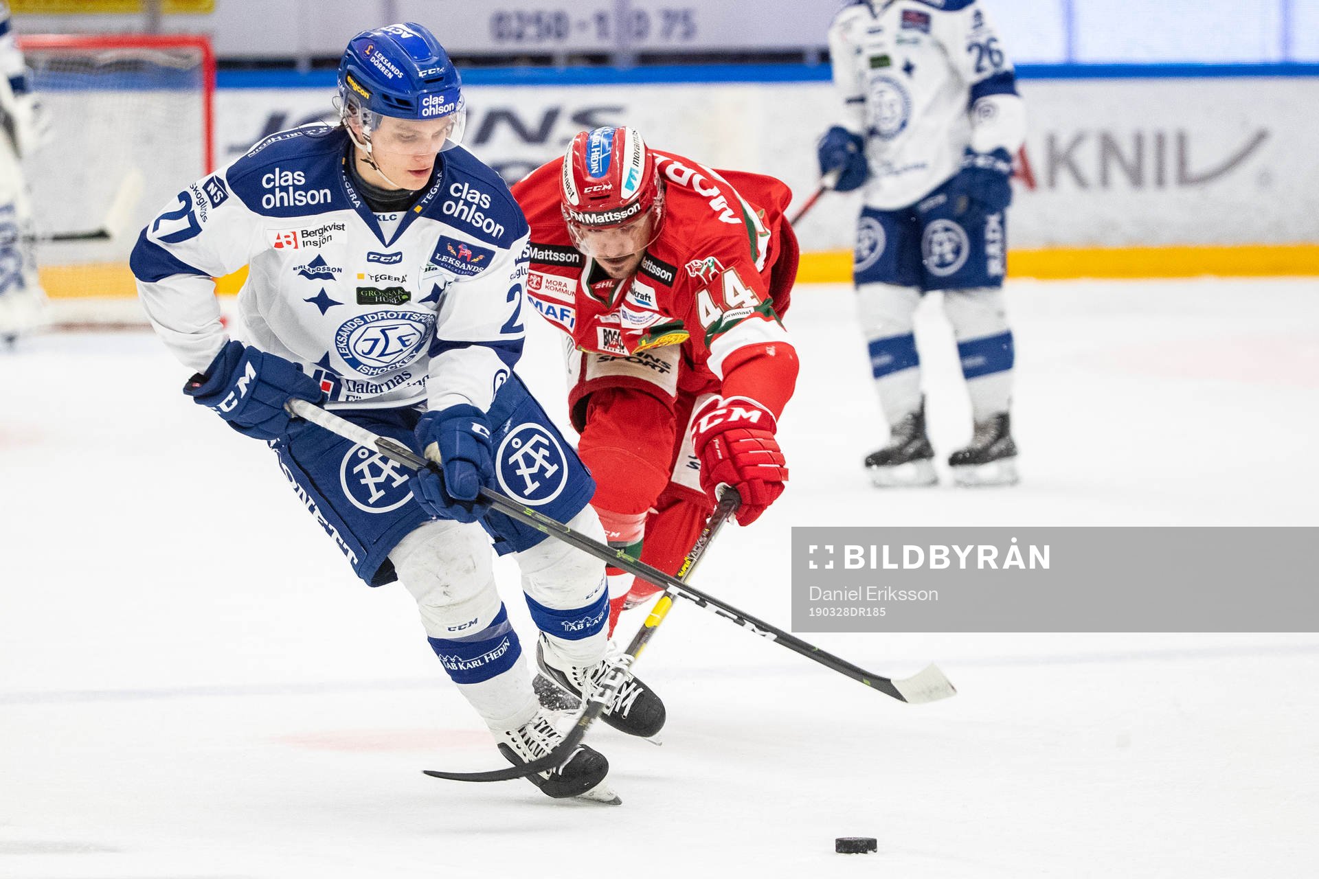 Leksands Anton Karlsson och Moras Matej Stransky