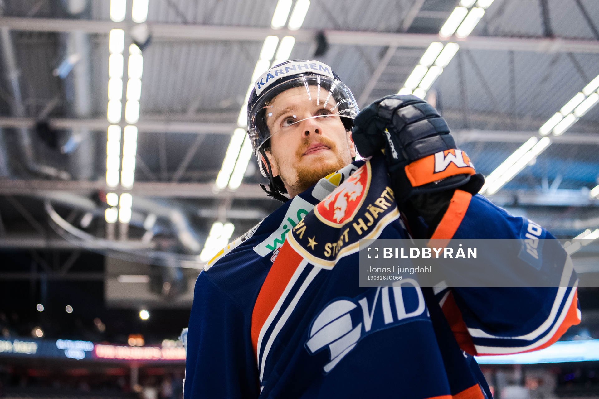 Växjös Brendan Shinnimin jublar