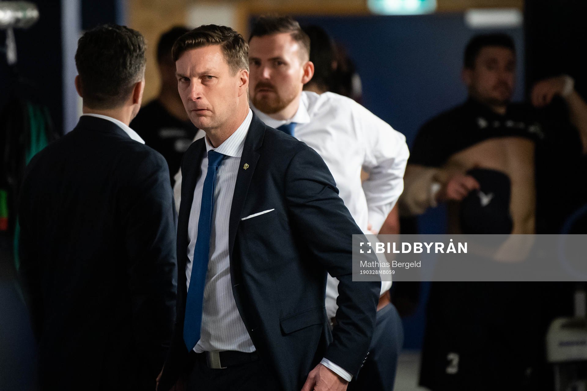 Färjestads tränare Johan Pennerborn