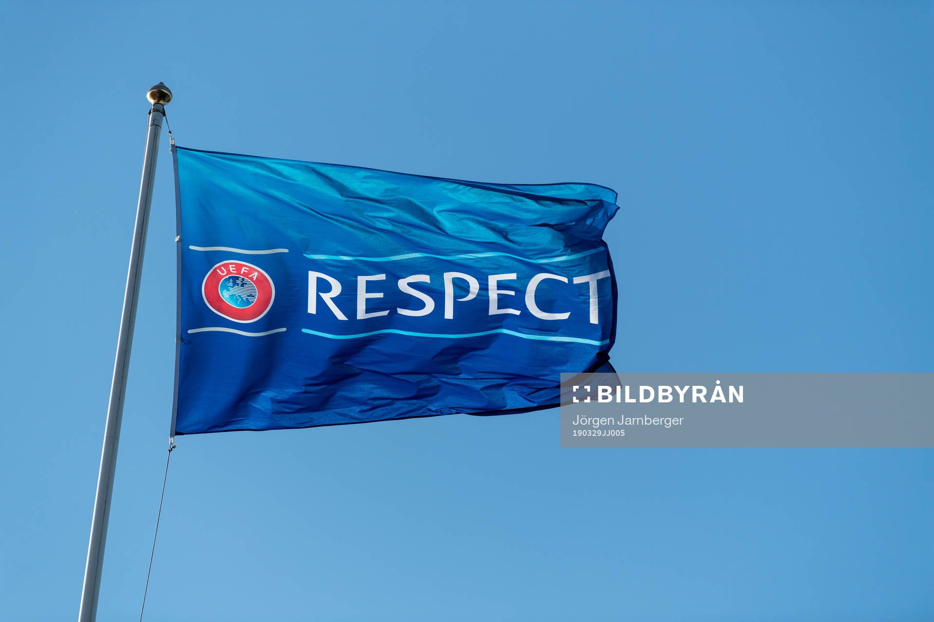 UEFA Respect flaggan