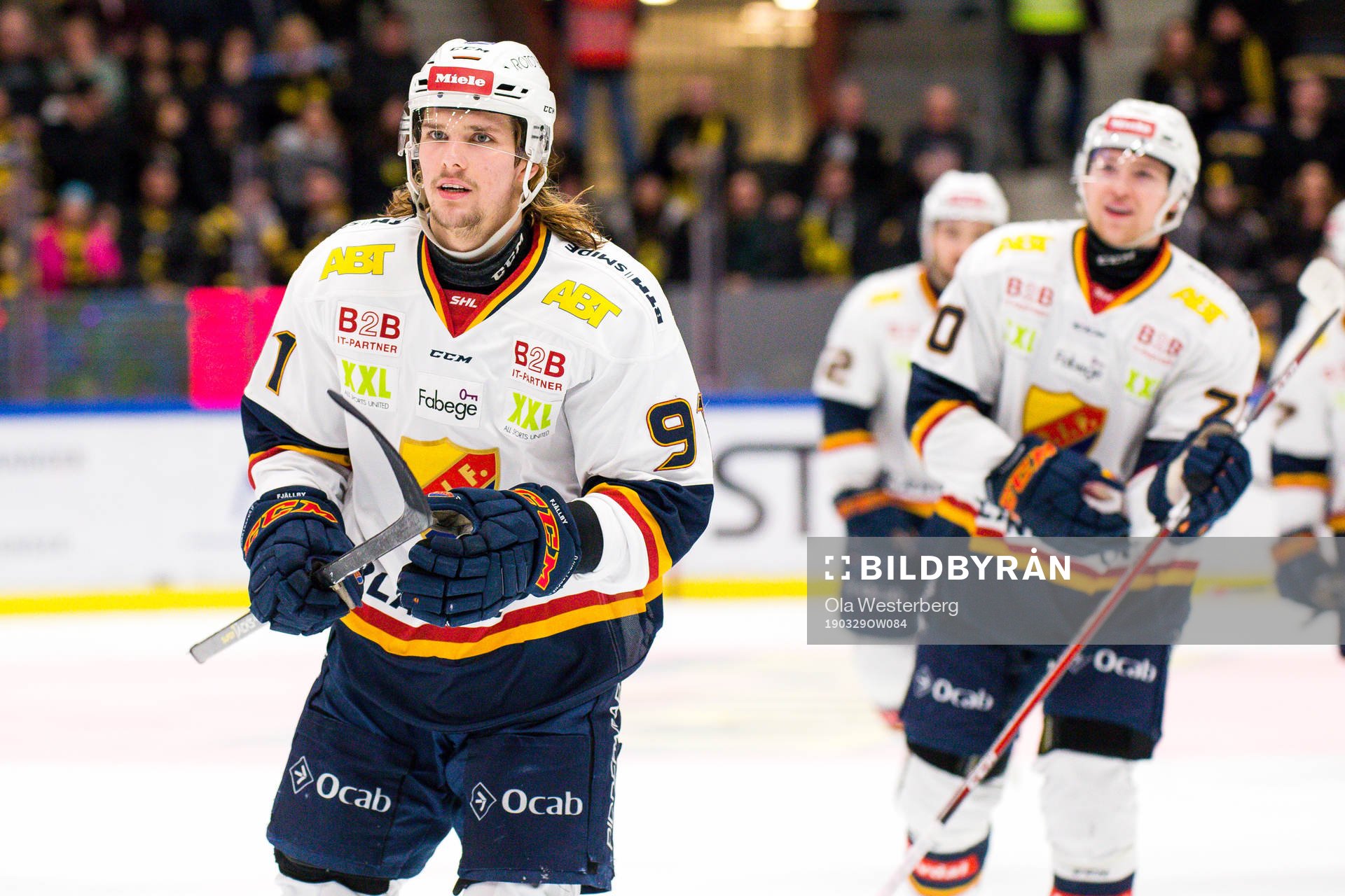 Djurgårdens Axel Jonsson Fjällby och Marcus Davidsson
