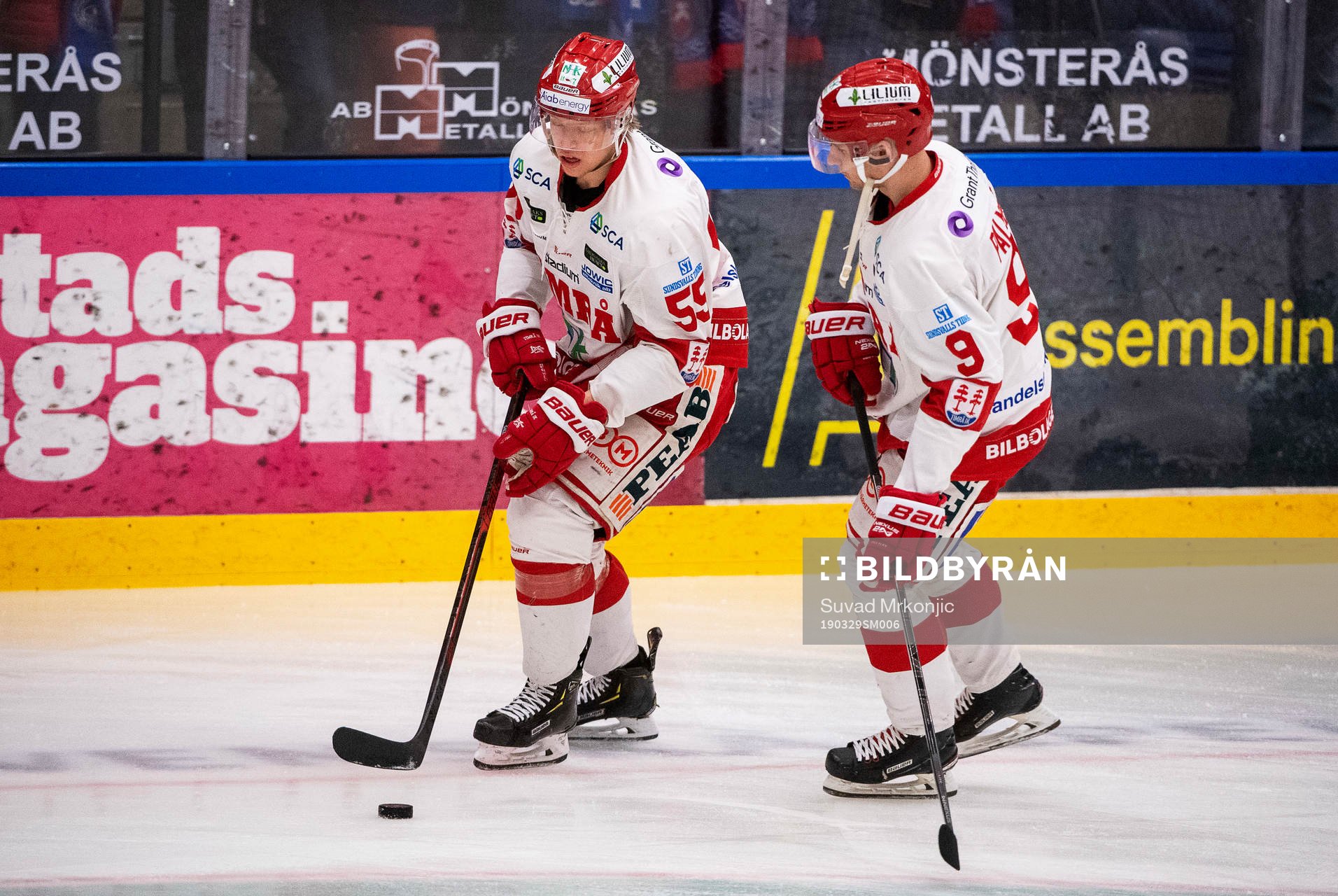 Timrås Vilmos Gallo och Rickard Palmberg