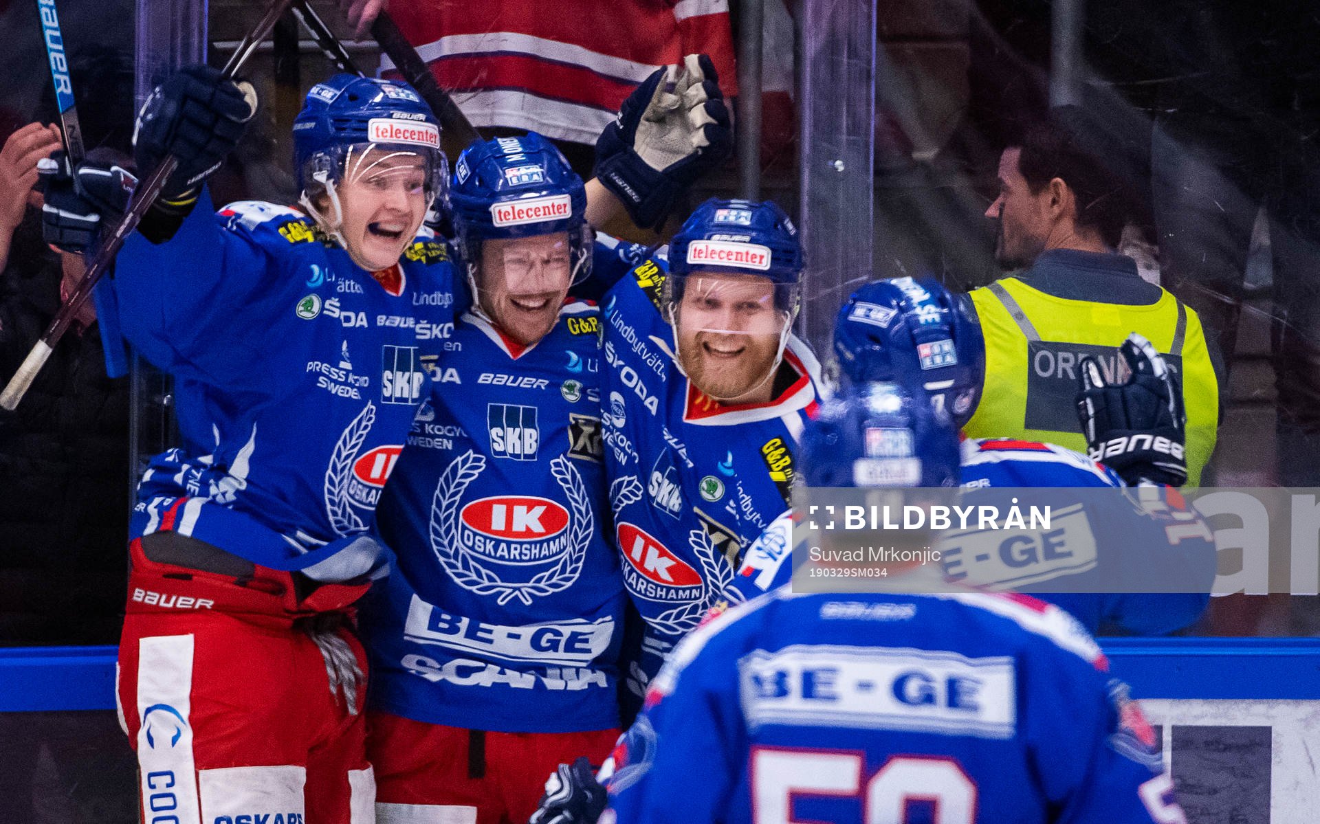 Oskarshamns Joakim Hillding jublar