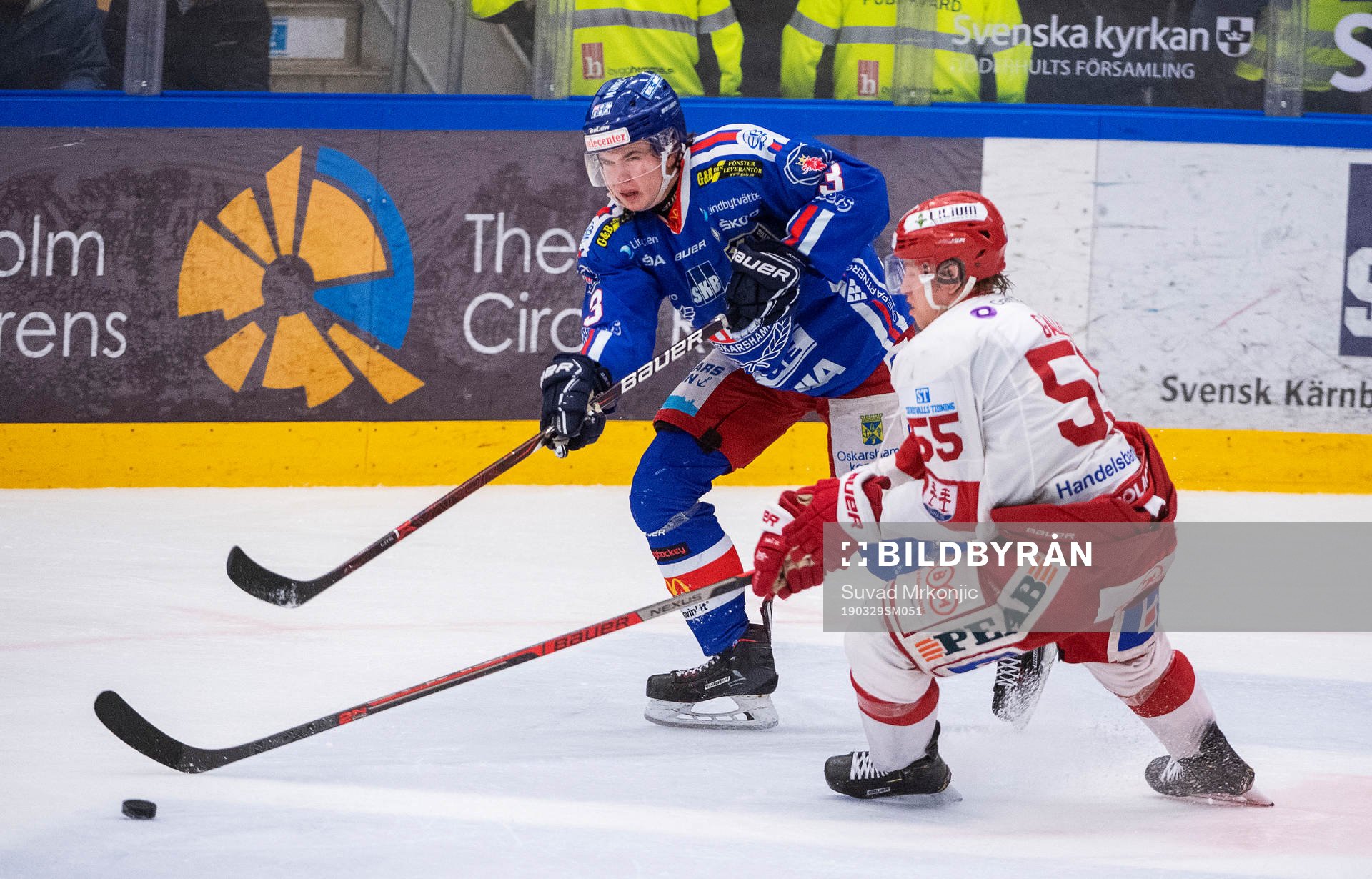 Oskarshamns Lukas Pilö och Timrås Vilmos Gallo