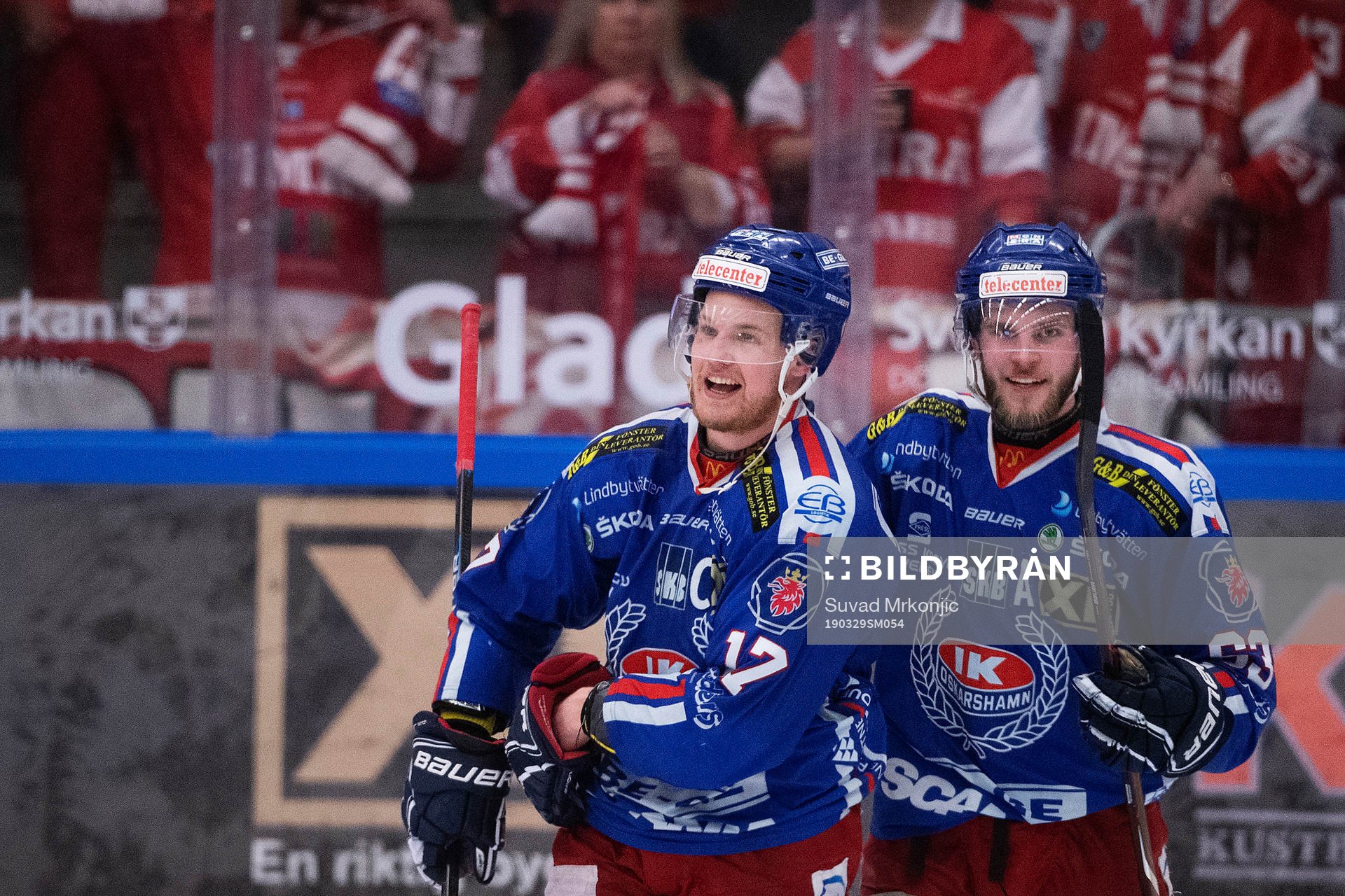Oskarshamns Jonas Engström jublar