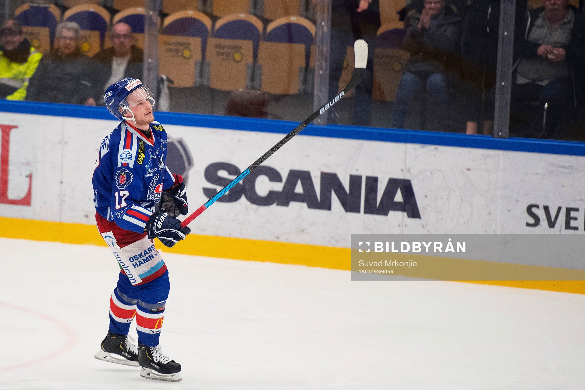 Oskarshamns Jonas Engström jublar