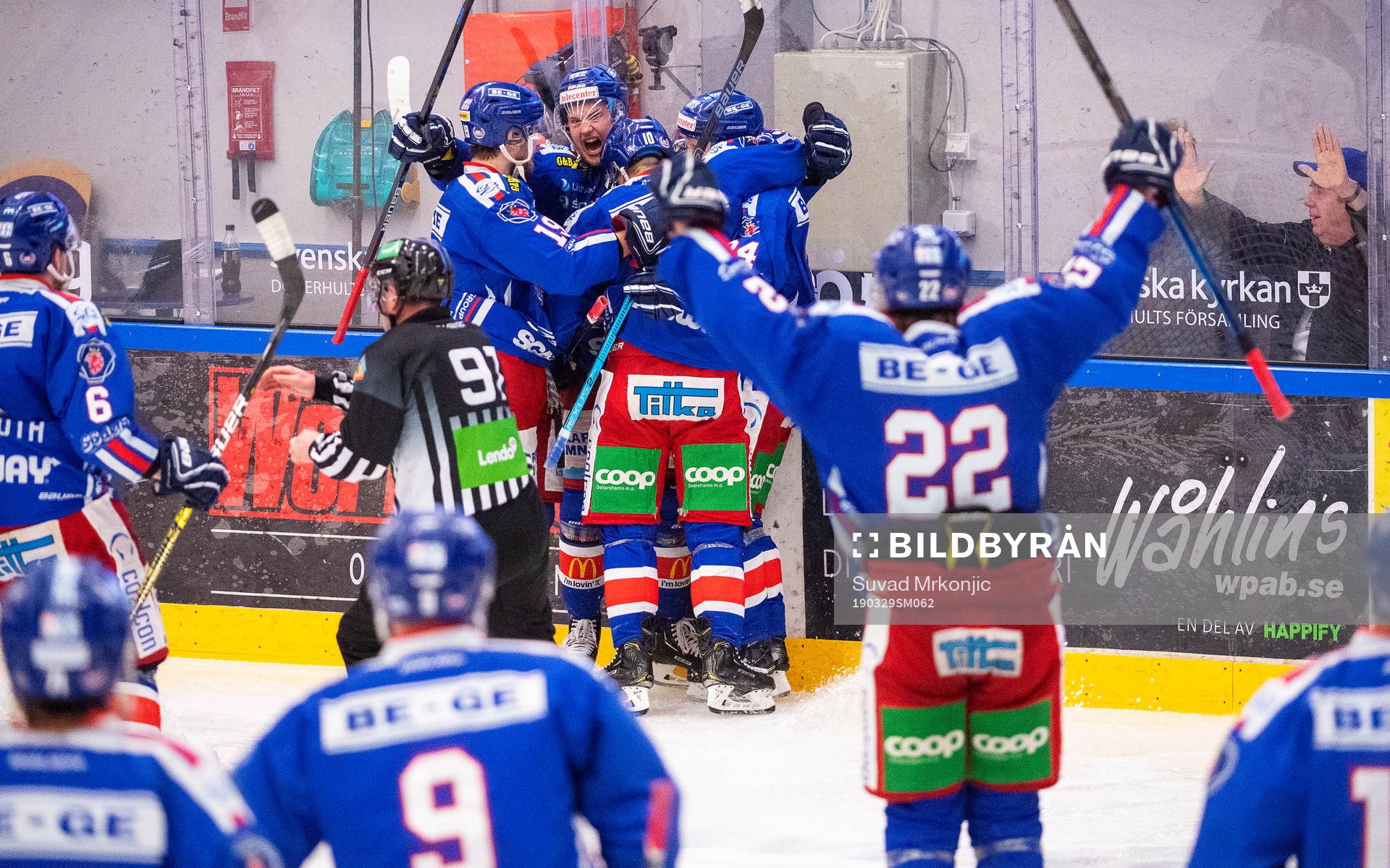 Oskarshamns Jonas Engström avgjorde med sitt 3-2 mål