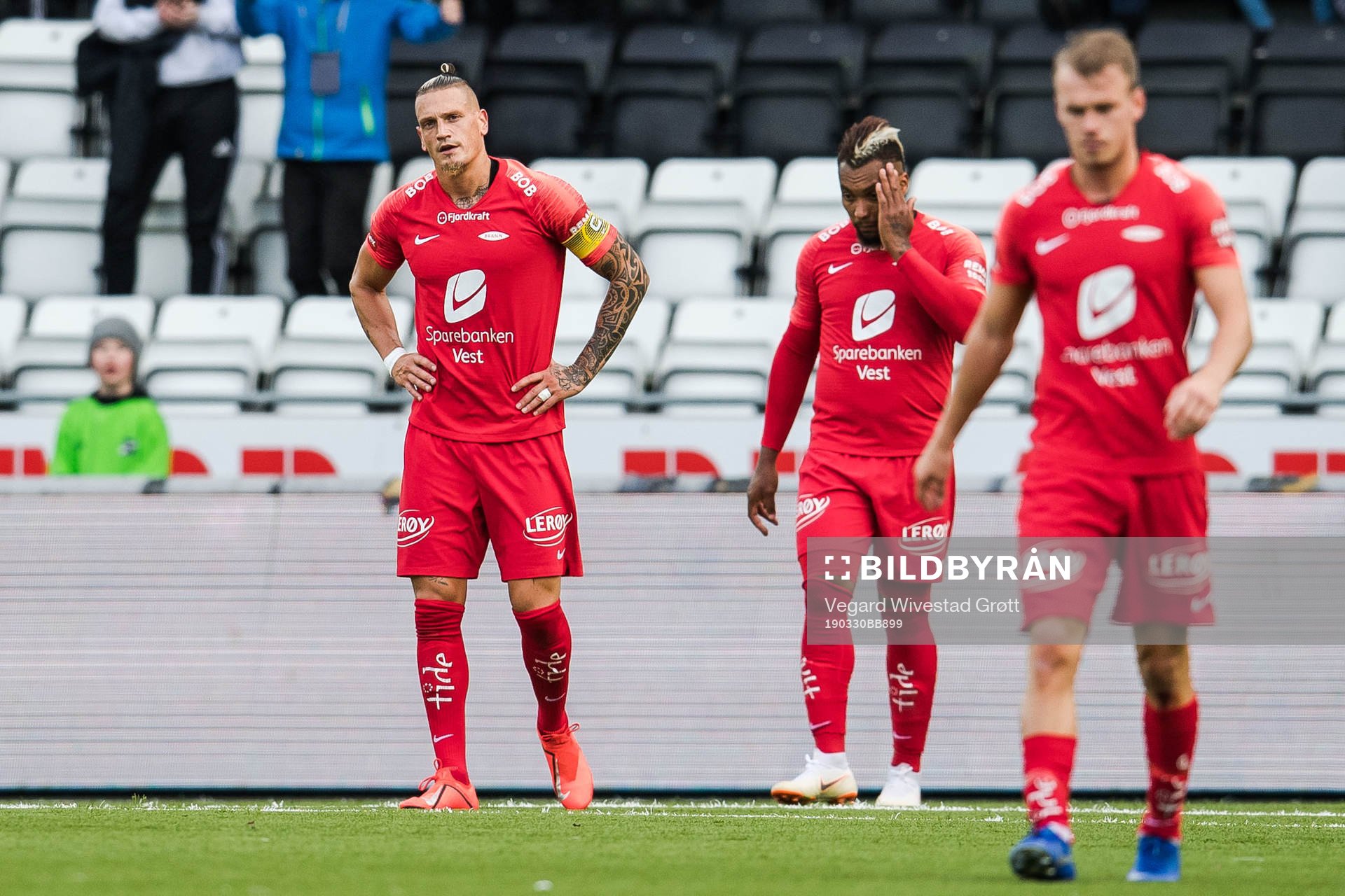 Vito Wormgoor of Brann looks dejected