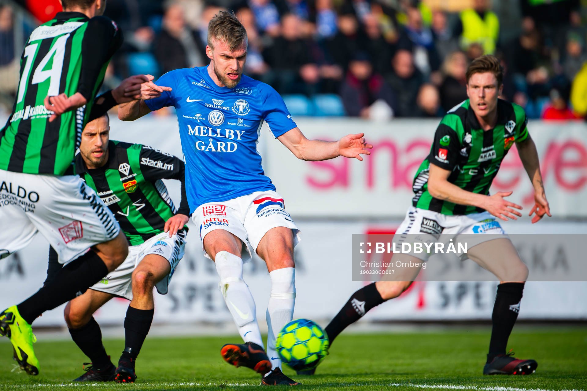 Trelleborgs Robin Nilsson och GAIS Marcus Bergholtz
