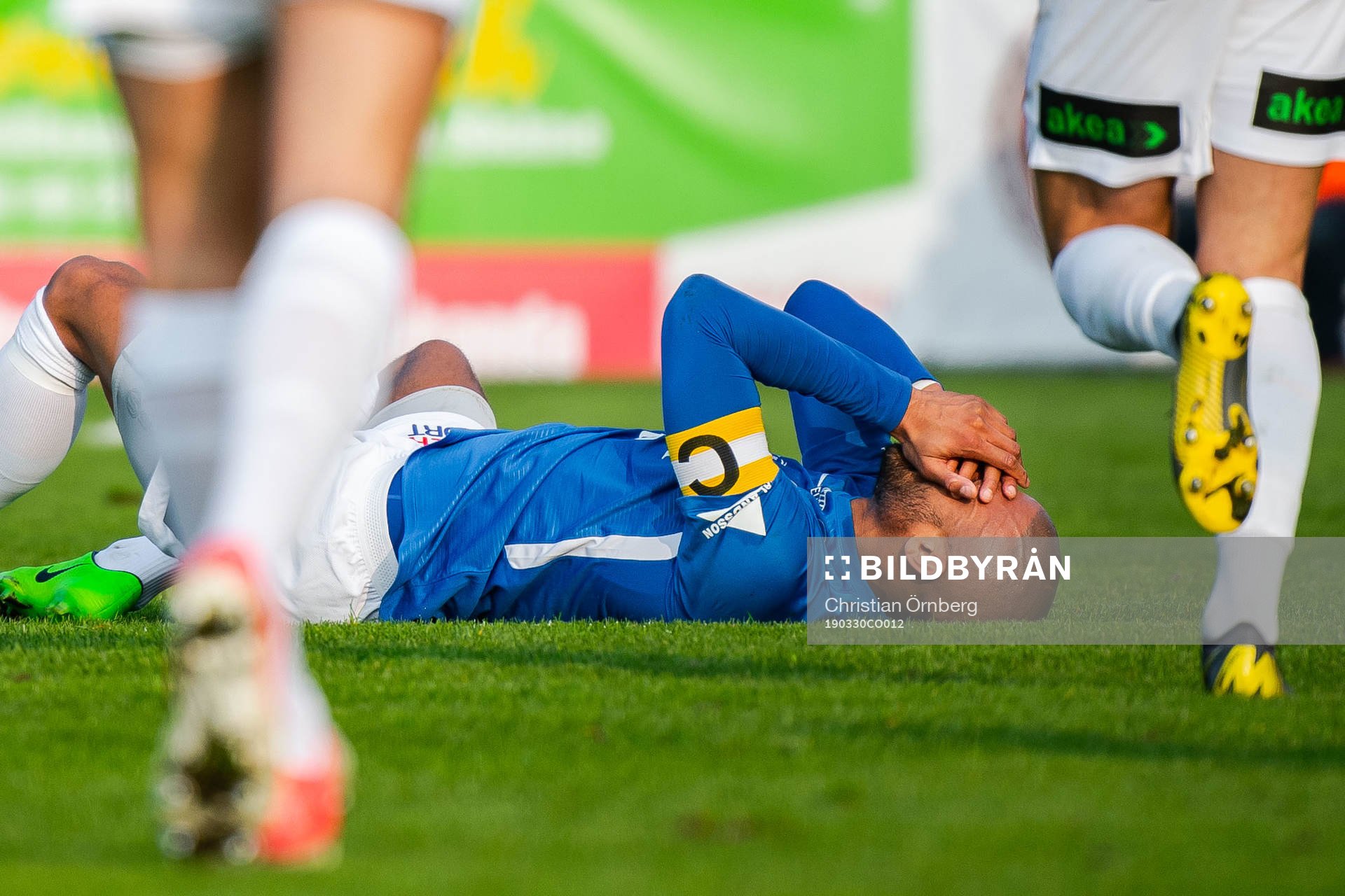 Trelleborgs Salif Camara Jönsson har ont