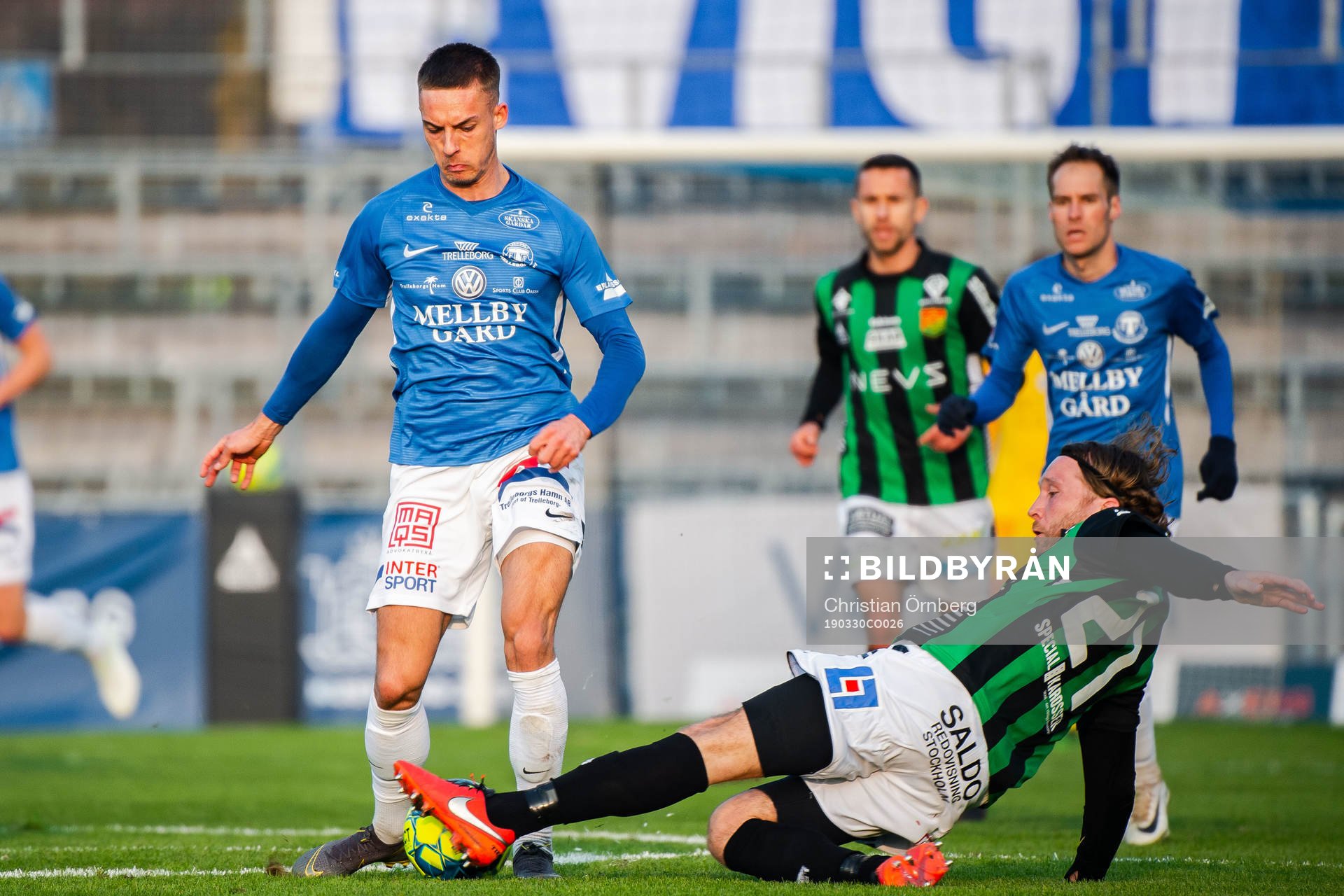 Trelleborgs Felix Hörberg och GAIS Emil Wahlström