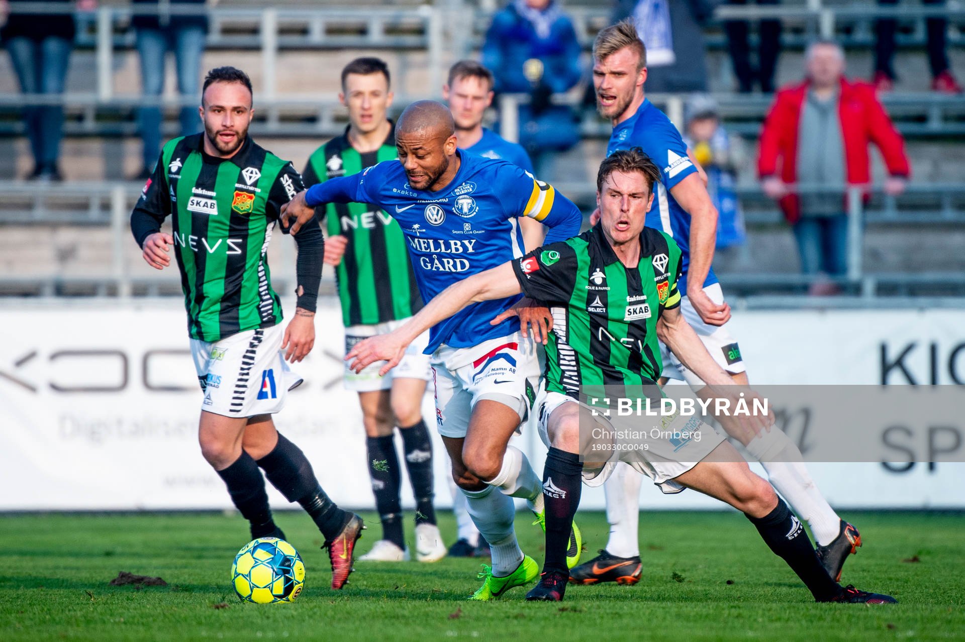 Trelleborgs Salif Camara Jönsson mot GAIS Marcus Bergholtz