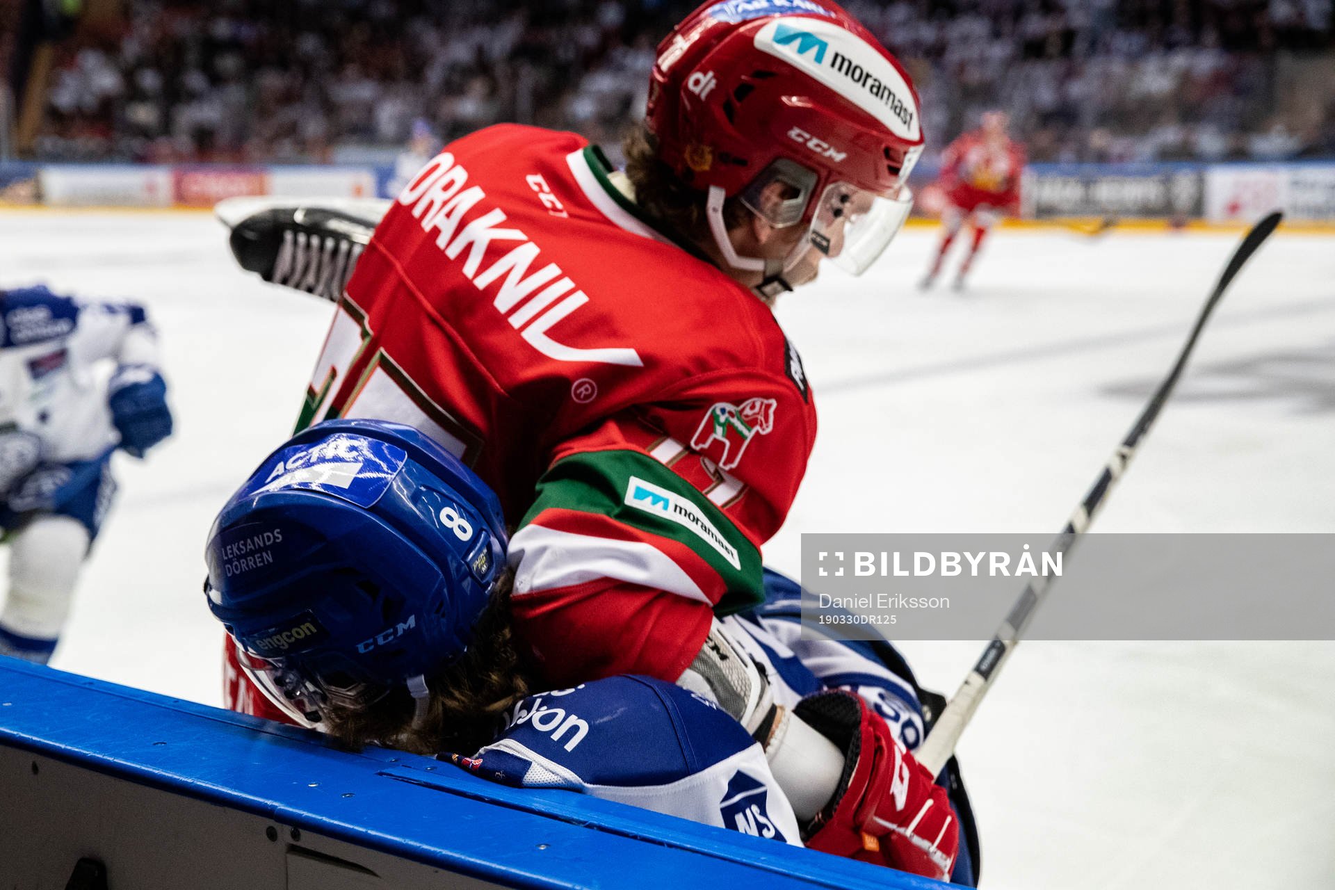 Leksands Filip Johansson och Moras Marek Daloga