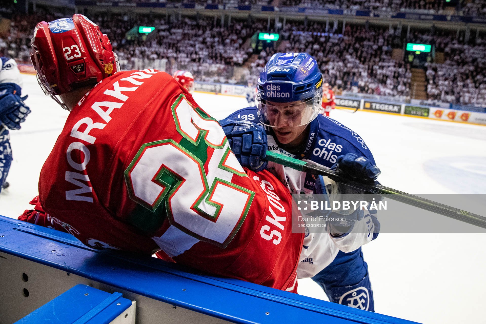 Moras Tomas Skogs och Leksands David Rundqvist