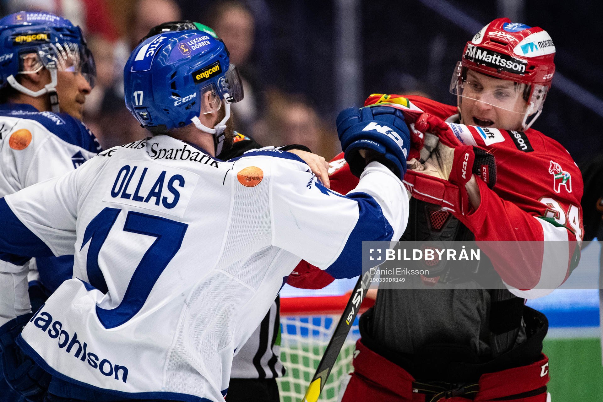 Leksands Jesper Ollas och Moras Adam Edström