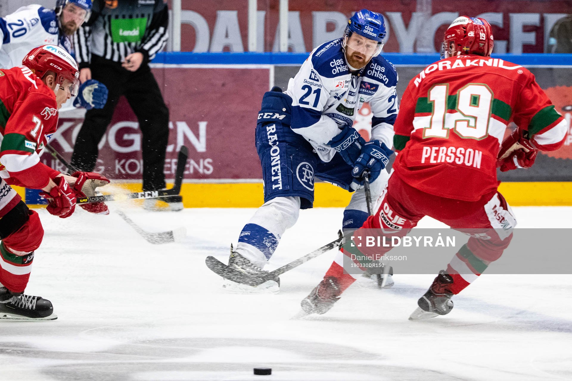 Leksands Mattias Ritola och Moras John Persson