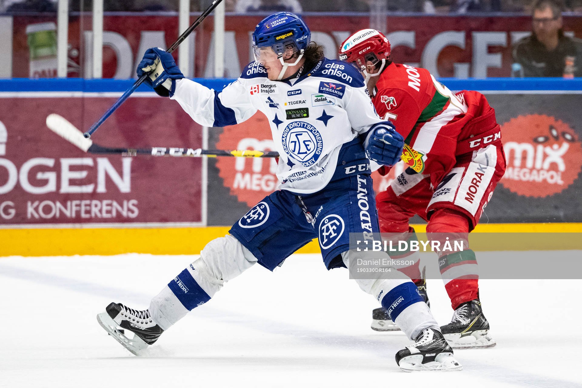 Leksands Johan Porsberger och Moras Michael Haga