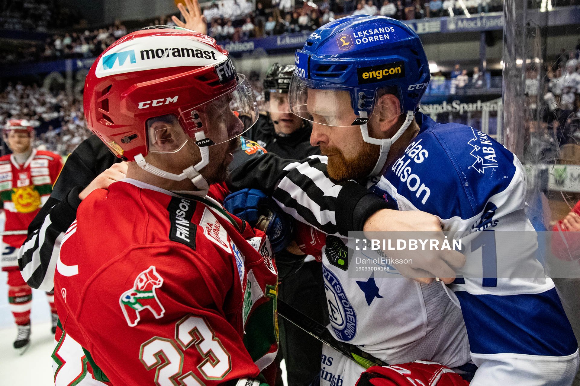 Moras Tomas Skogs och Leksands Mattias Ritola