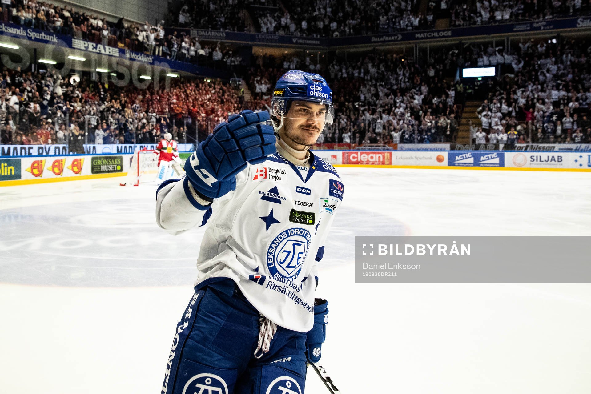 Leksands Thomas Valkvæ Olsen  jubel