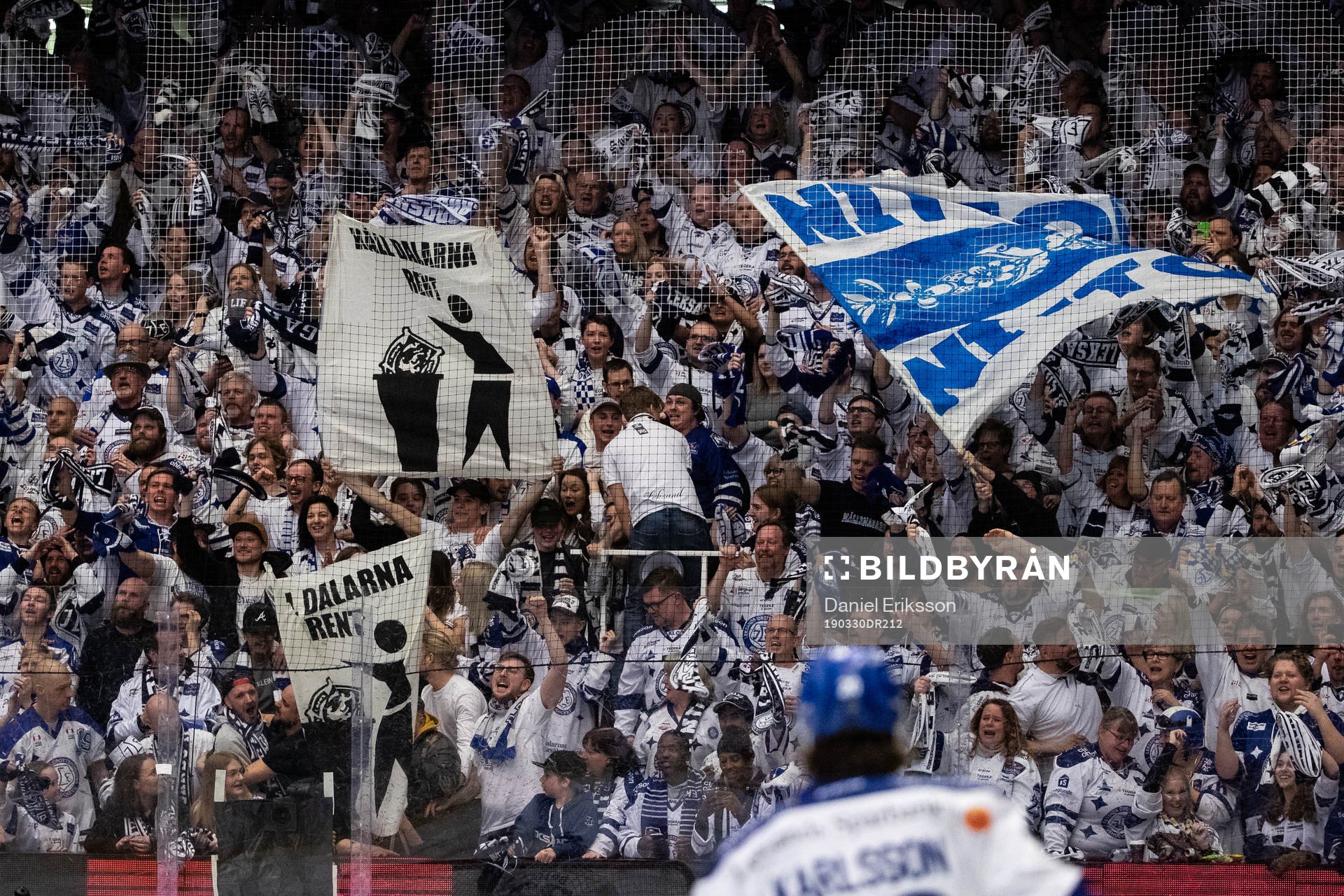 Leksands publiken jublar