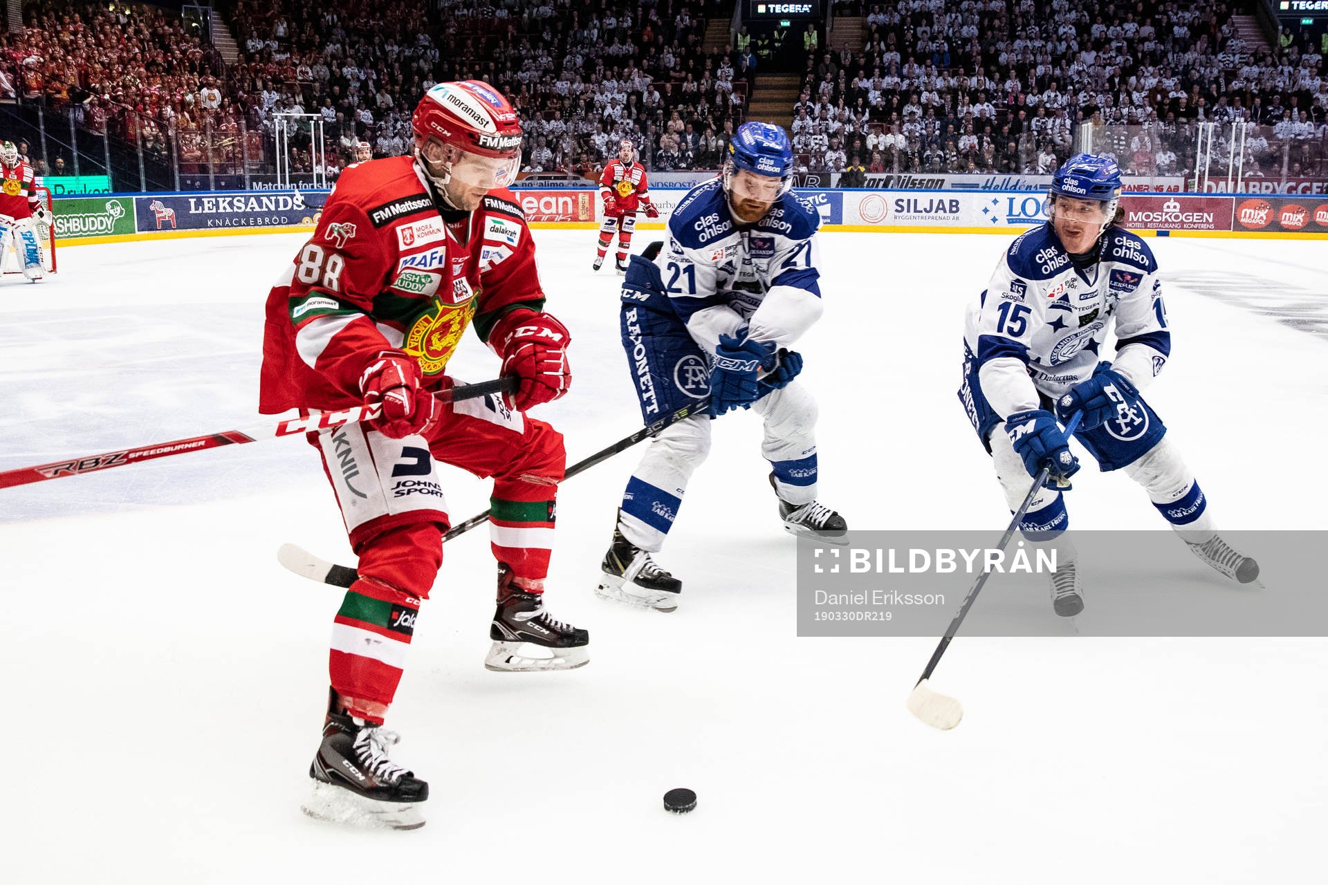 Moras Spencer Abbott och Leksands Mattias Ritola och Johan