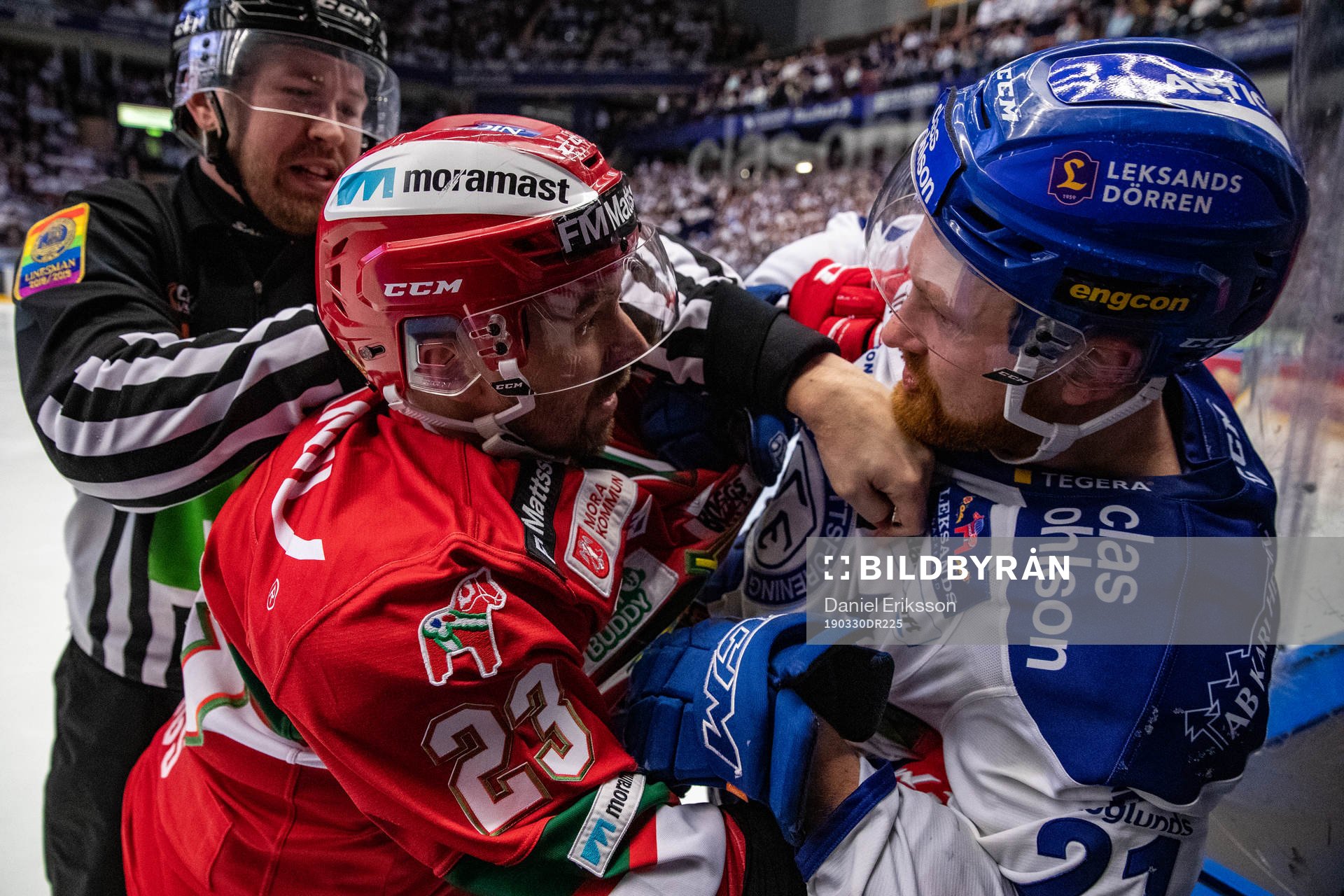 Moras Tomas Skogs och Leksands Mattias Ritola