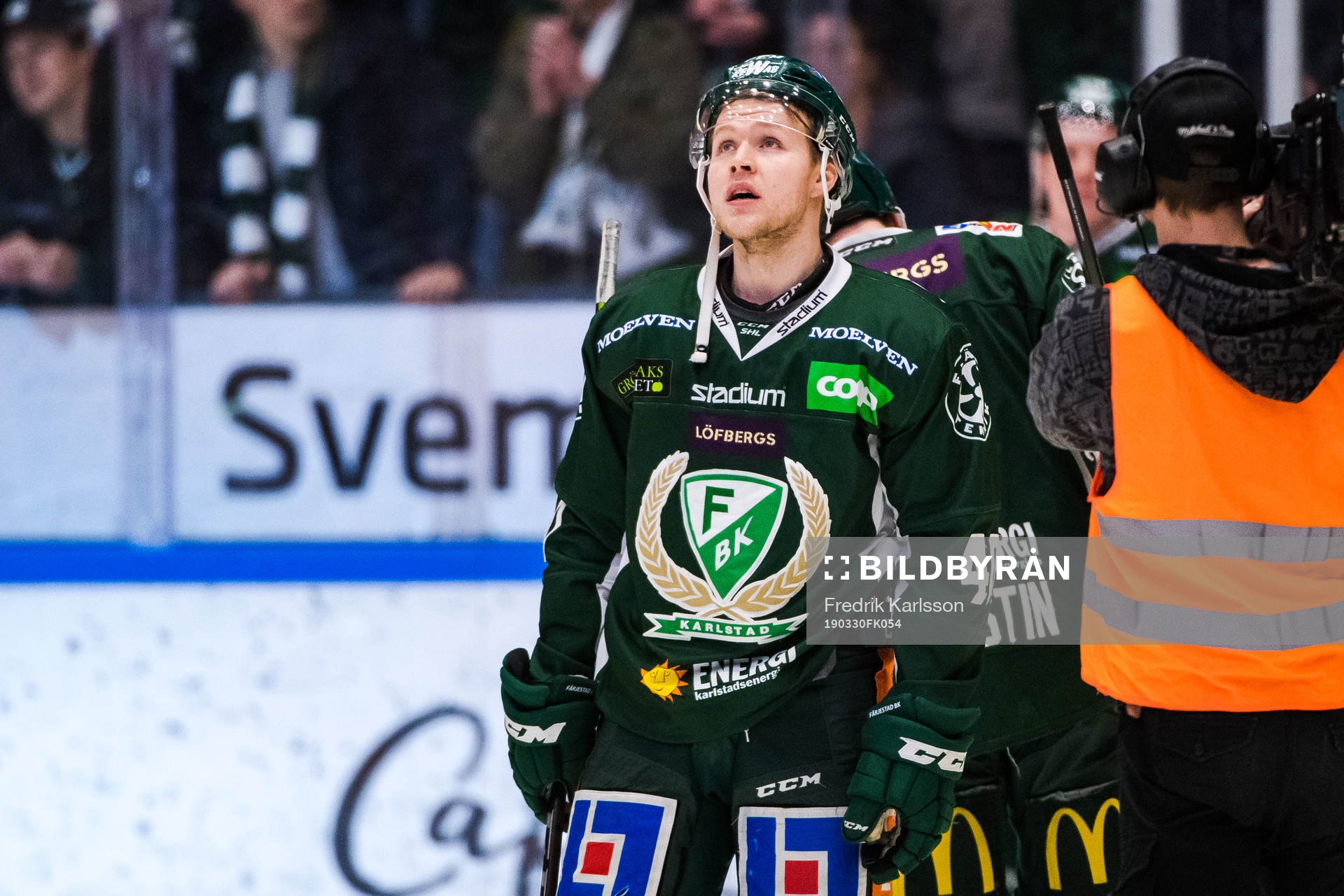 Färjestads Christopher Bengtsson deppar