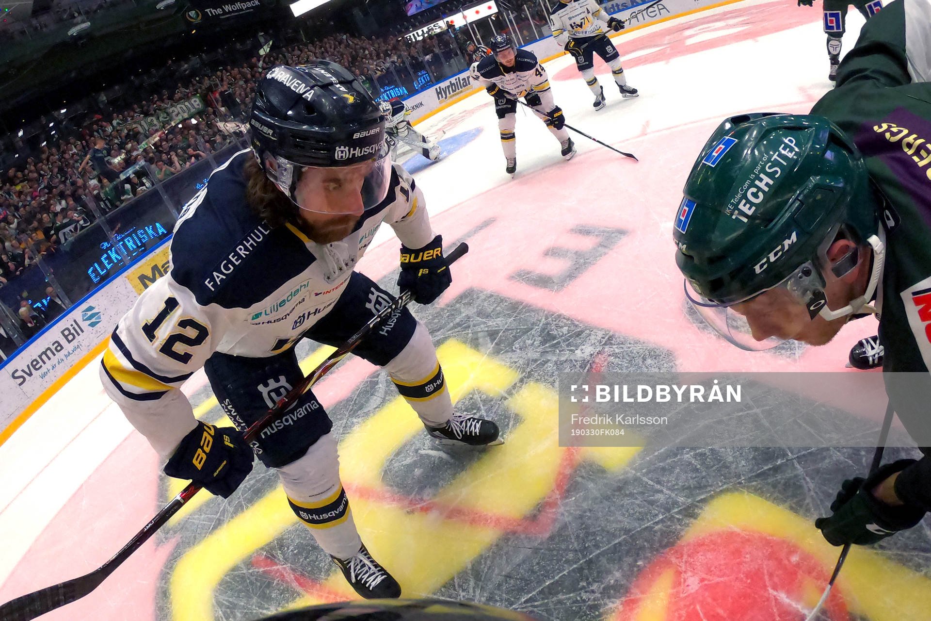 s Andreas Thuresson och Färjestads Johan Ryno