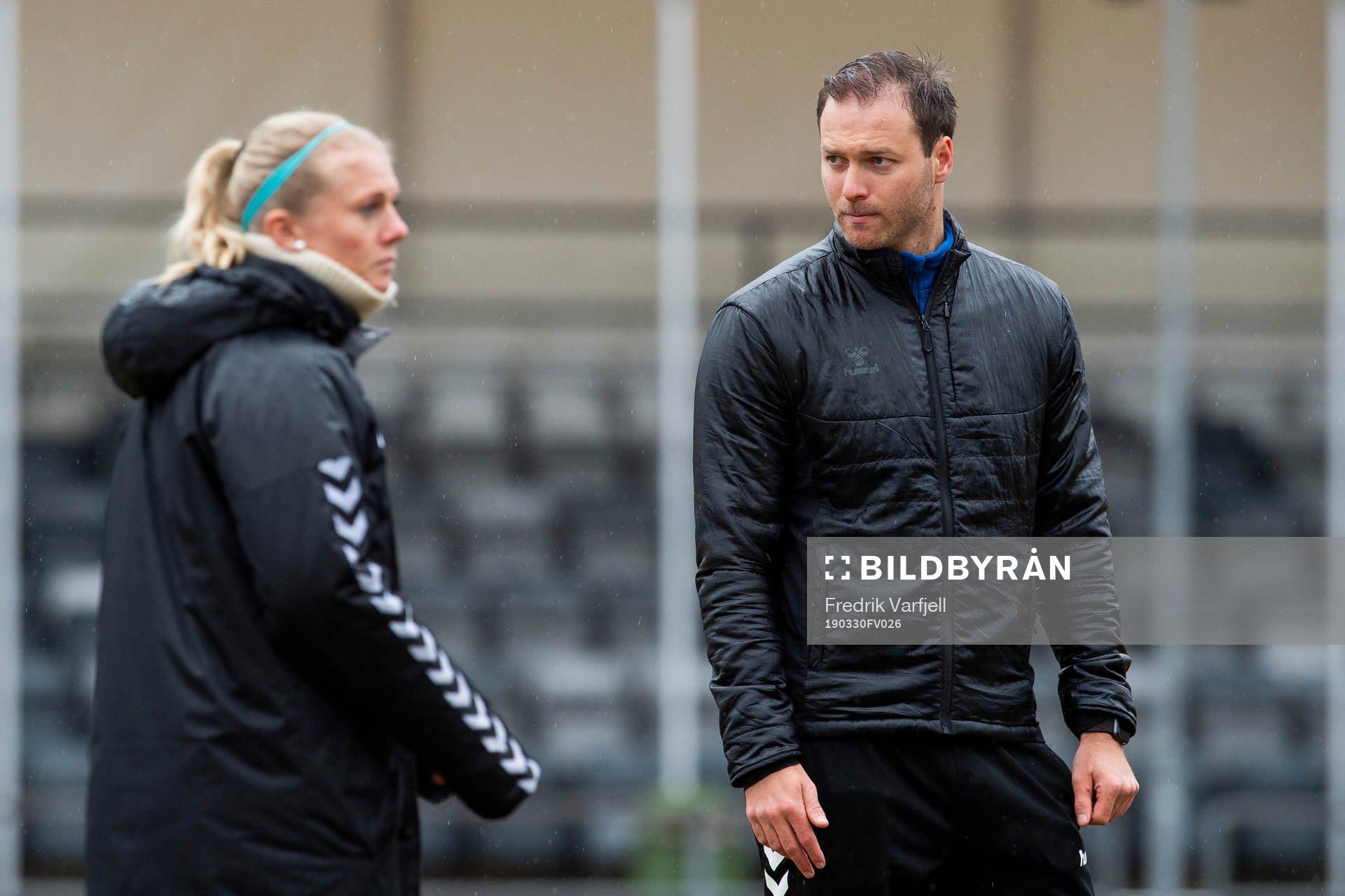 Solveig Gulbrandsen, assistant coach of Kolbotn, and Knut