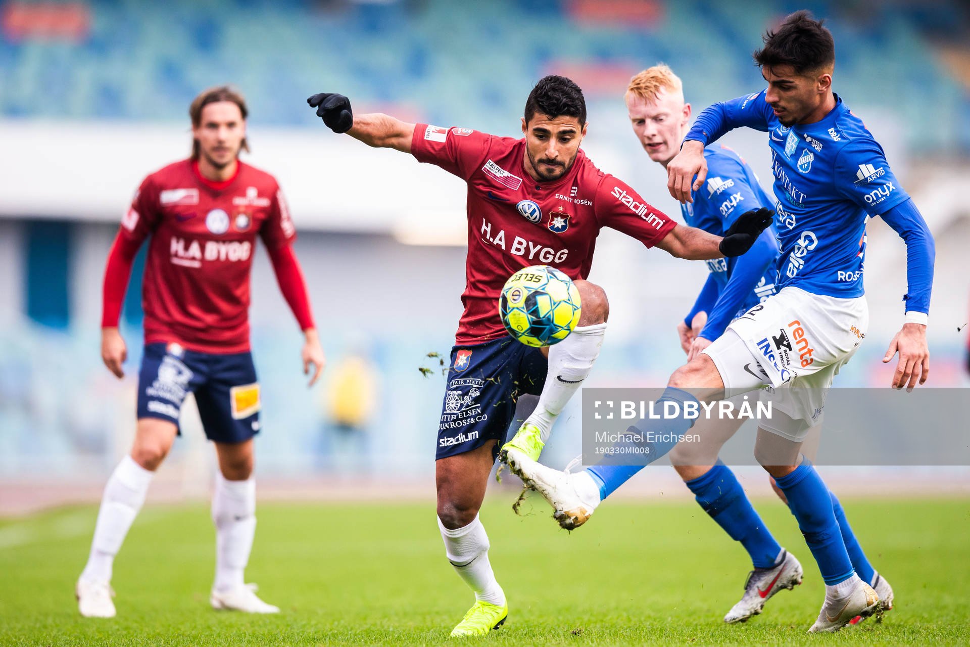Örgrytes Ailton Almeida och Norrbys Abbas Mohamad