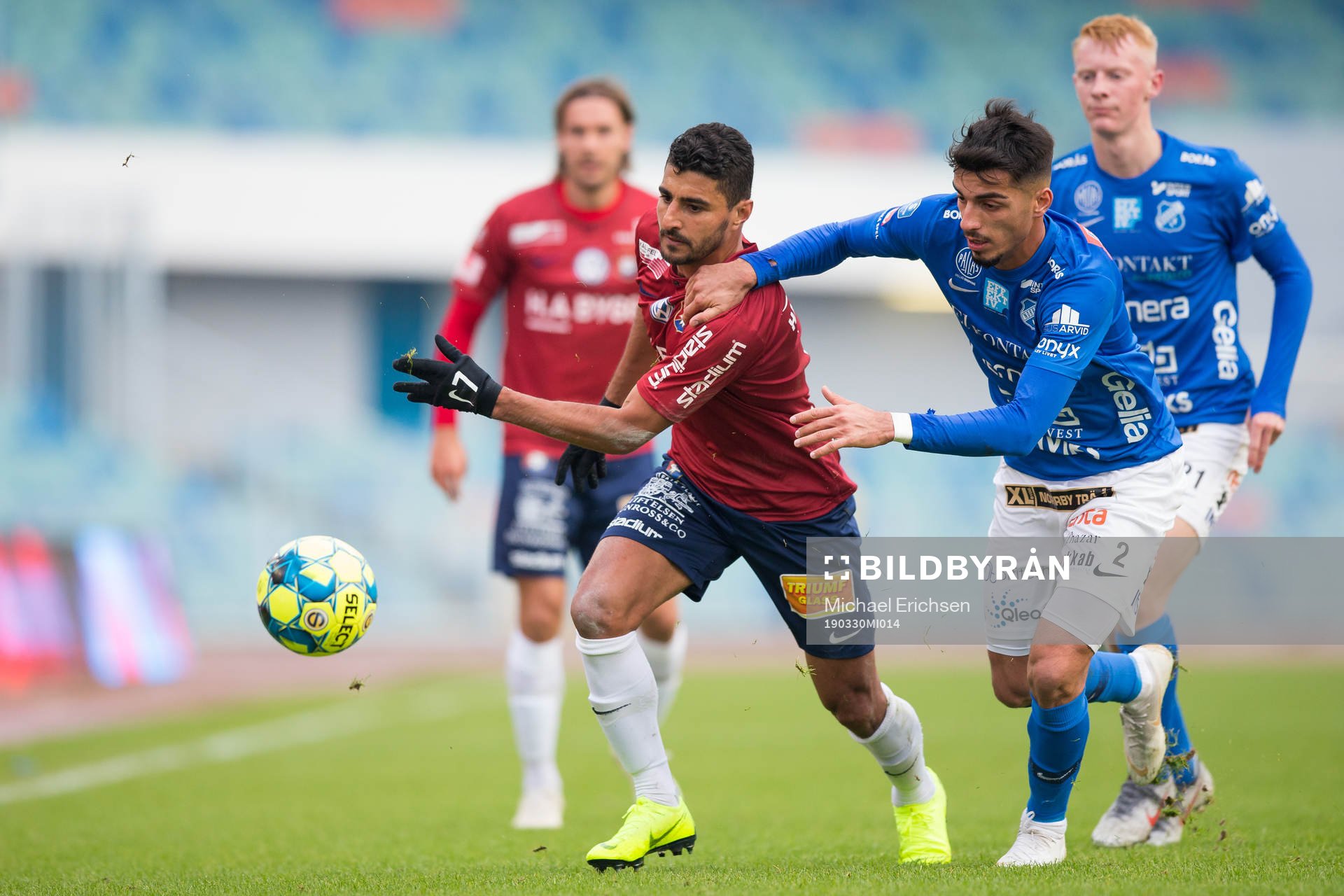 Örgrytes Ailton Almeida och Norrbys Abbas Mohamad