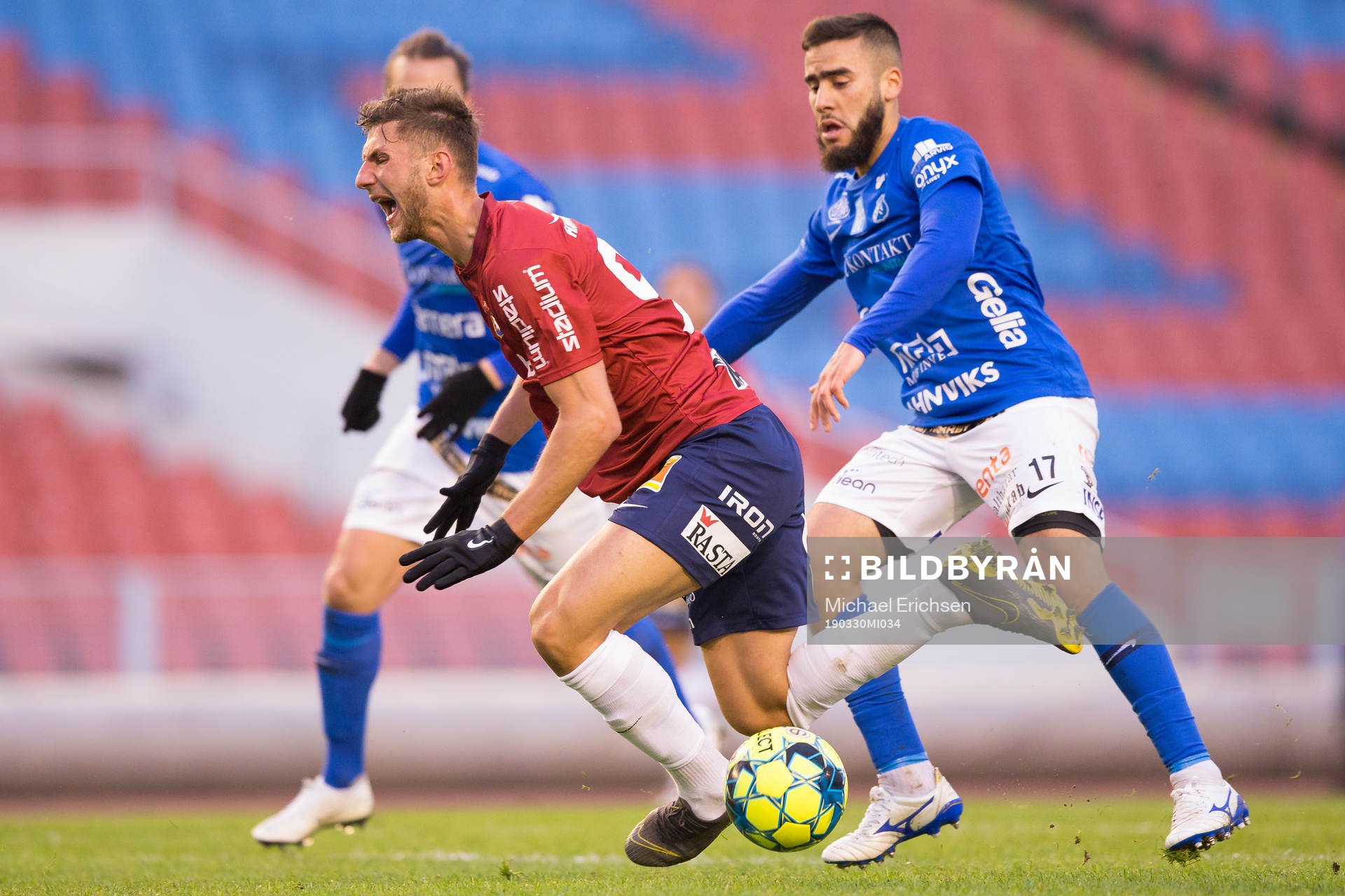 Örgrytes Alibek Aliev faller