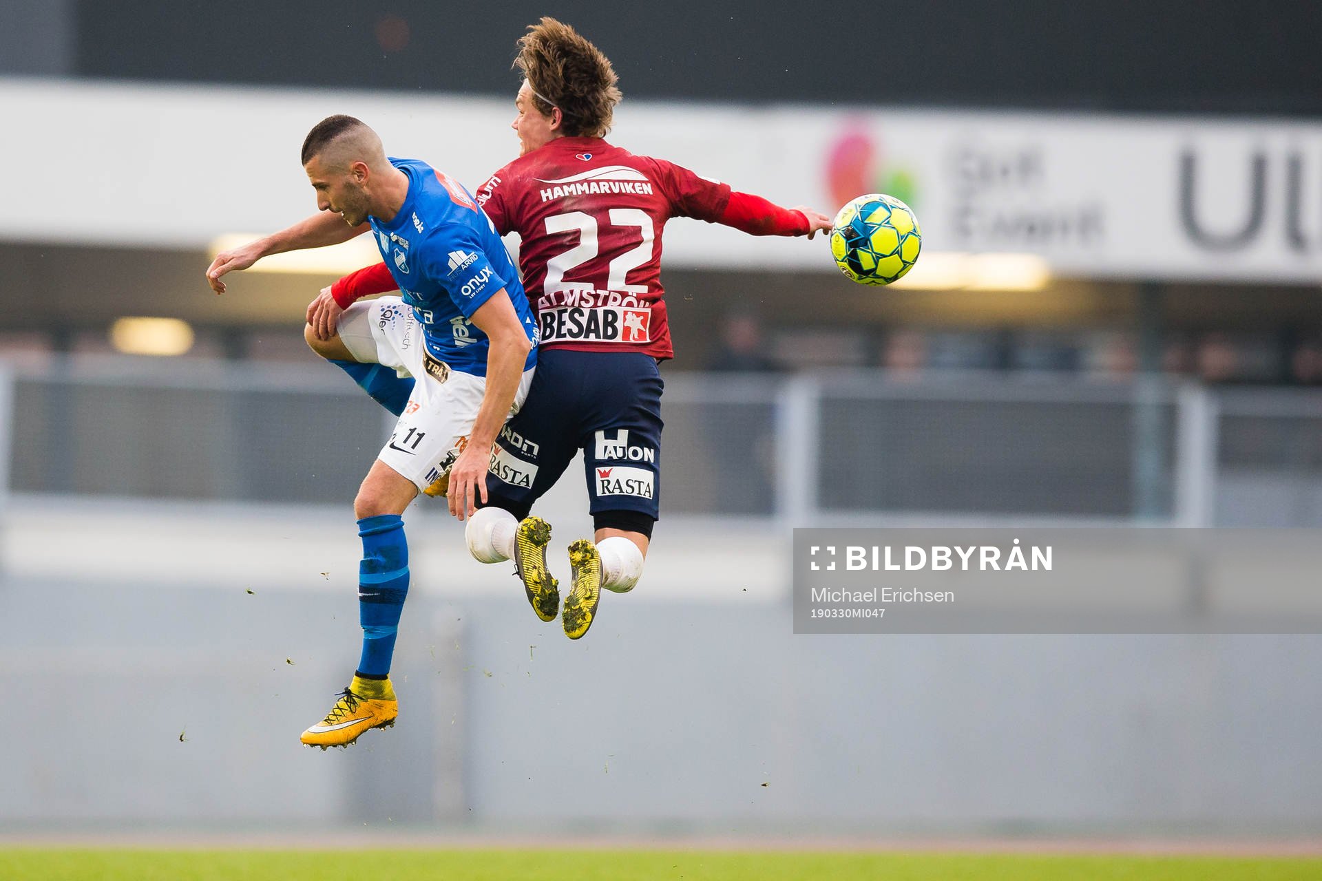 Norrbys Alen Krasnici och Örgrytes Filip Almström Tähti