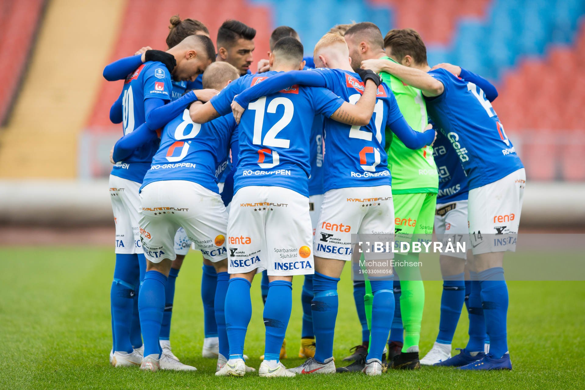 Norrby samlade innan fotbollsmatchen i Superettan mellan