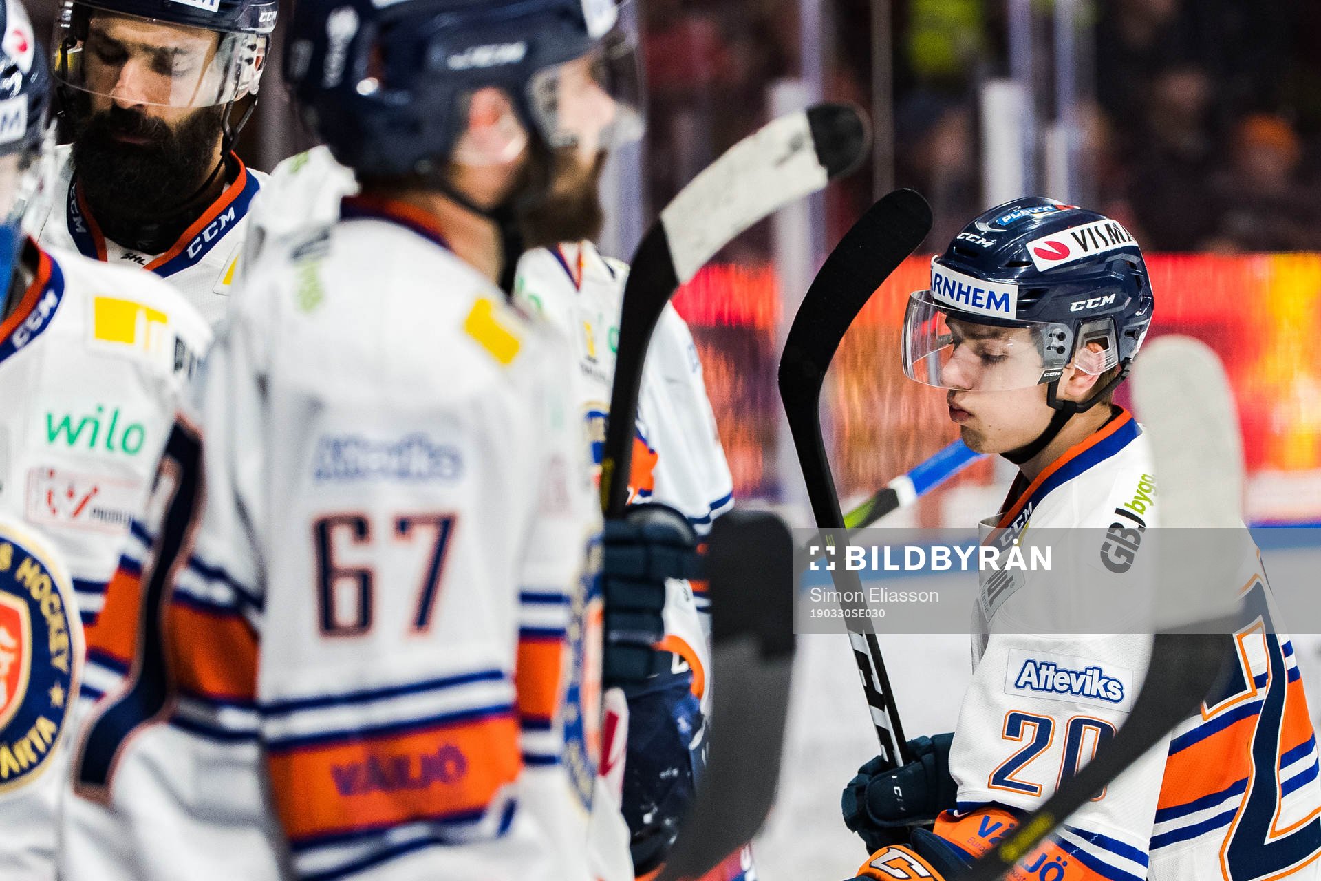Växjös Jakob Heljemo deppar