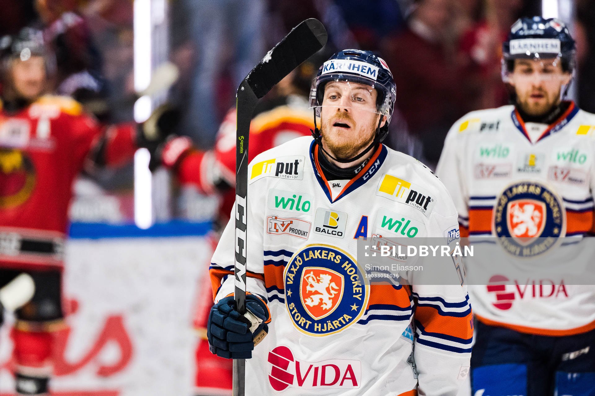 Växjös Erik Josefsson deppar