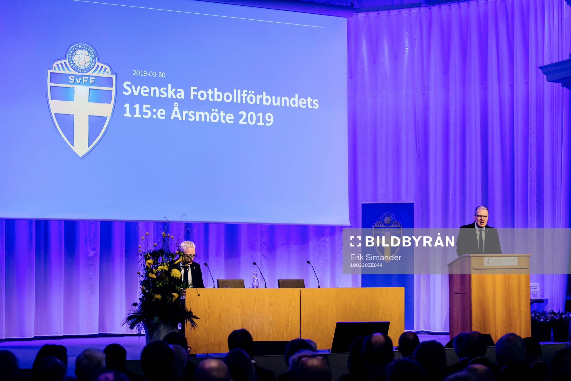 Förbundsordförande Karl-Erik Nilsson