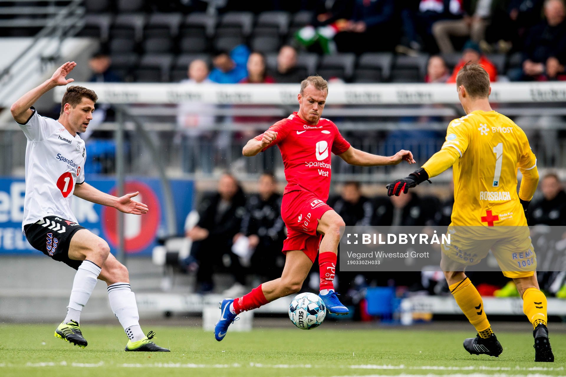 Fredrik Semb Berge of Odd, Petter Dahle Strand of Brann and