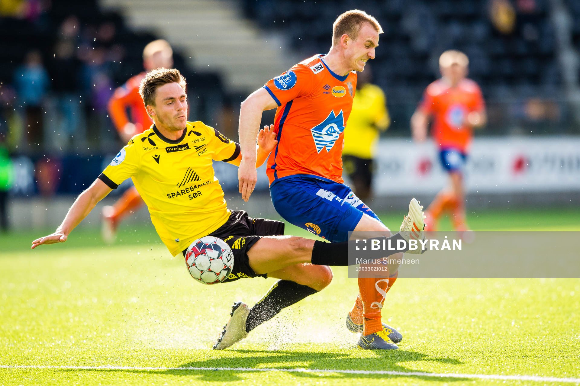 Espen Hammer Berger of Start and Torbjørn Agdestein of
