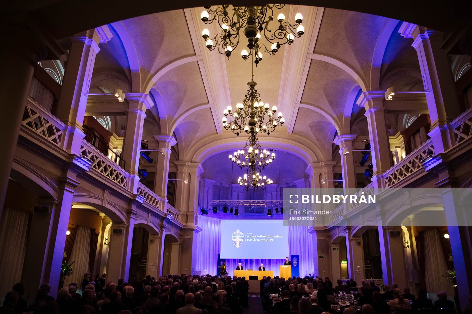 s vicepresidenter, förbundsordförande Karl-Erik Nilsson