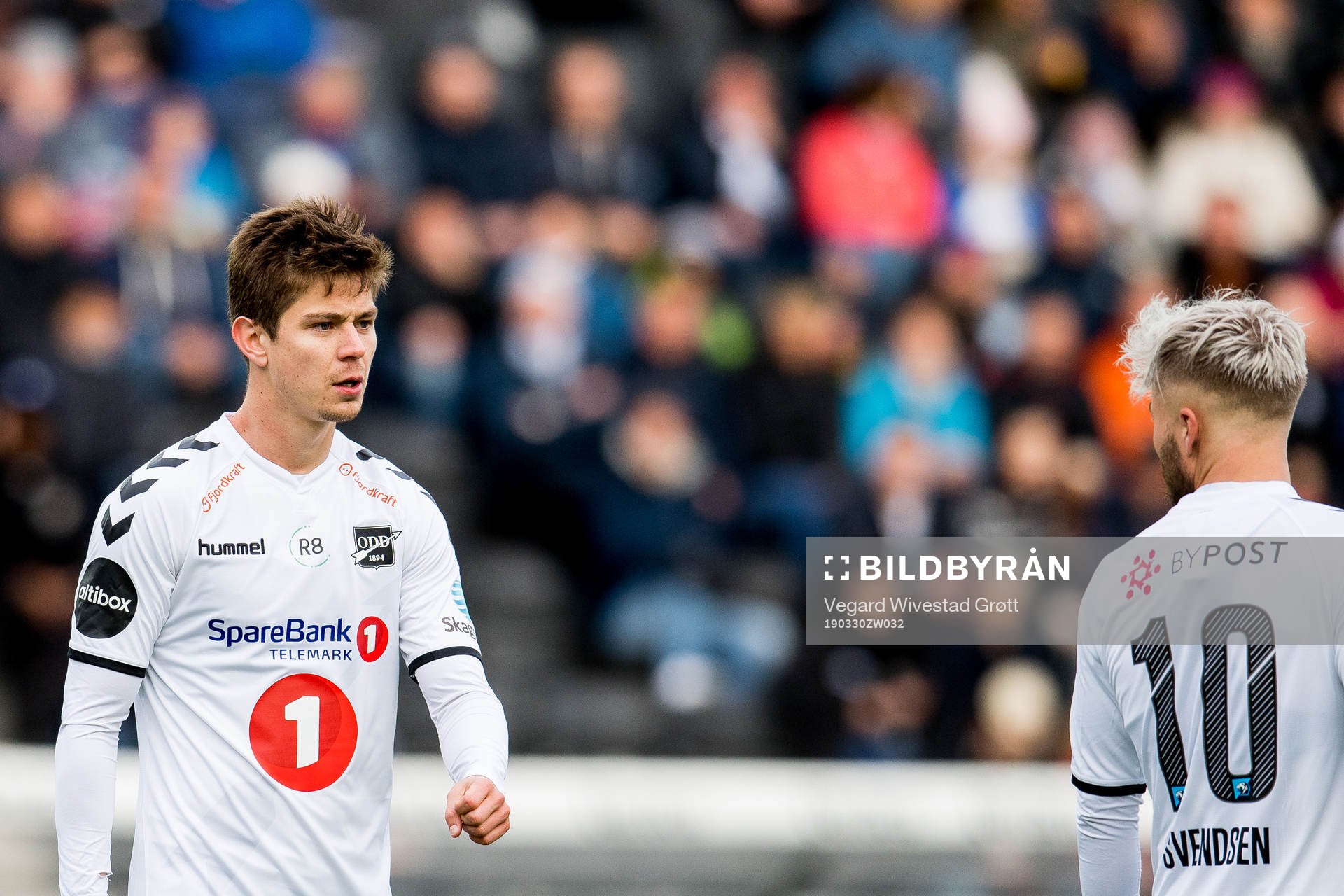 Torgeir Børven and Sander Svendsen of Odd
