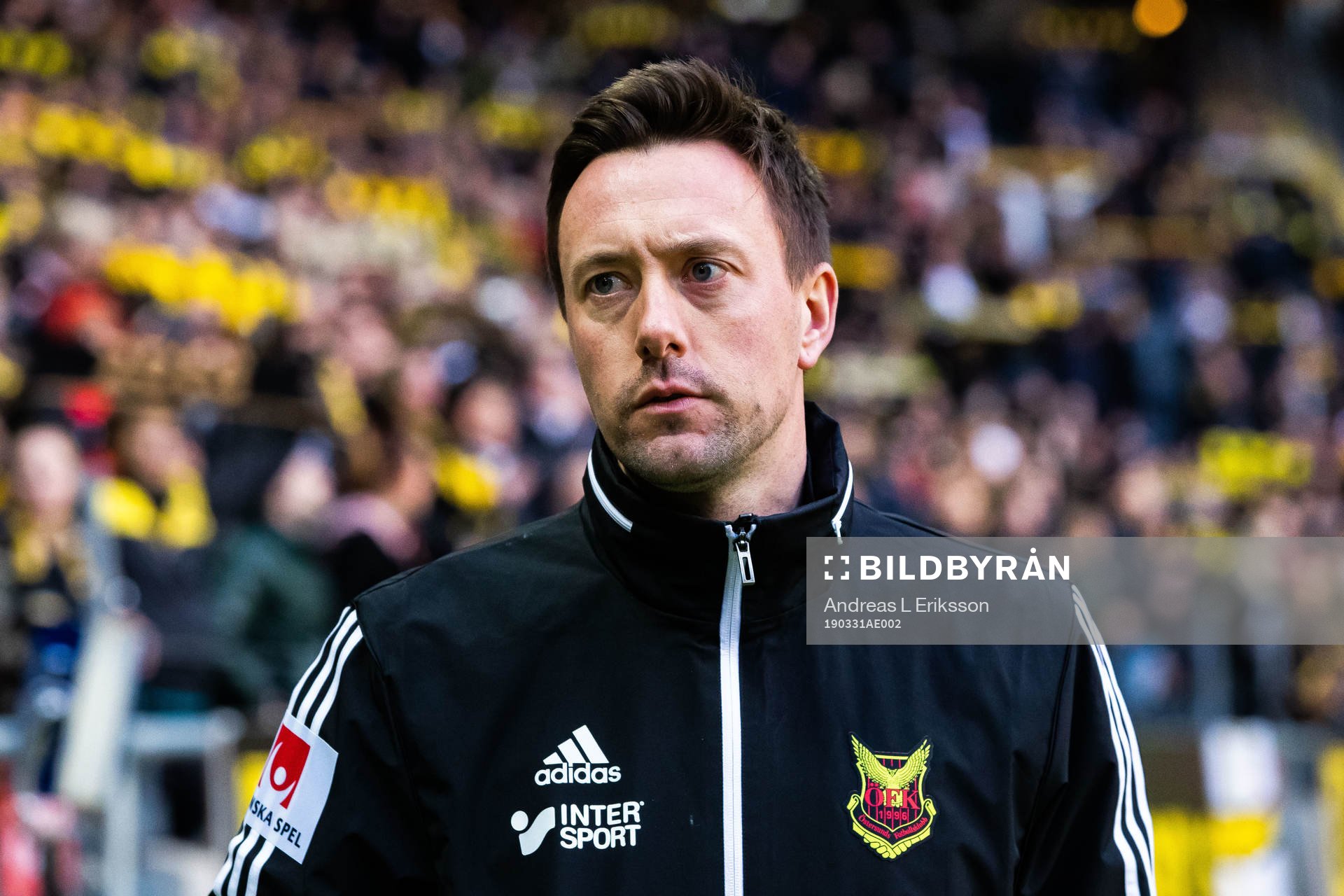 Östersunds tränare Ian Burchnall
