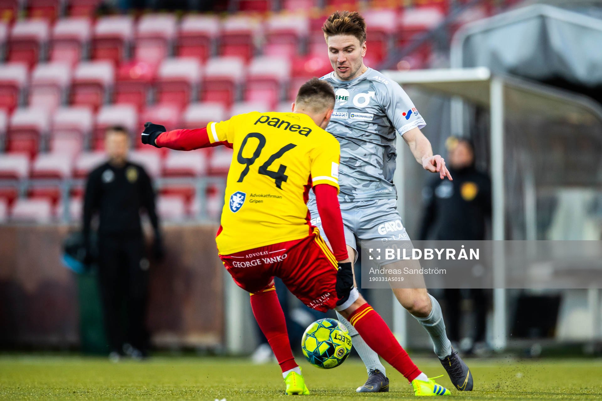 Degerfors Marcus Astvald och Syrianskas Samjl Suljevic