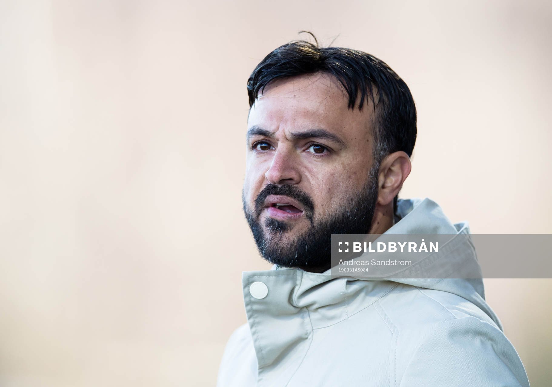 Syrianskas tränare Korosh Hatami