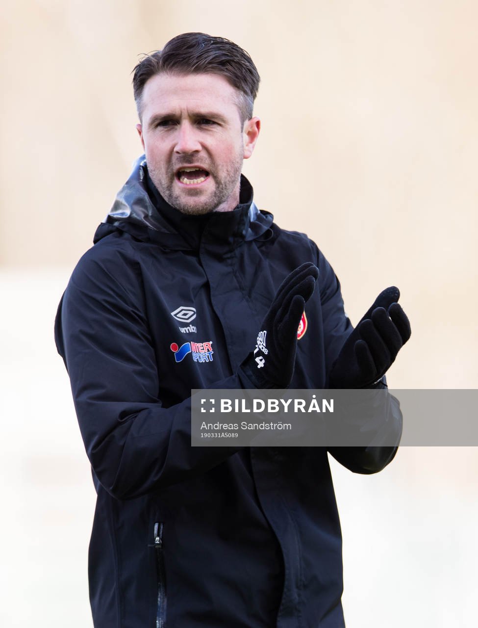 Degerfors assisterande tränare Tobias Solberg